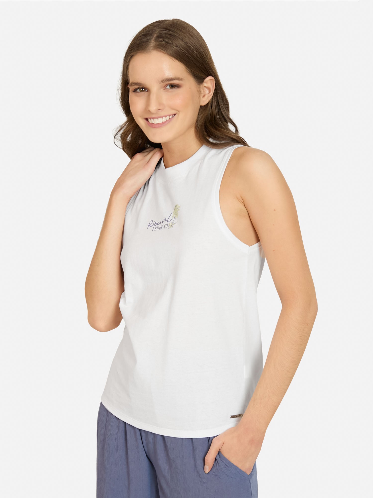 POLERA SM WATERZONE EN COLOR BLANCO MUJER RIP CURL - 1