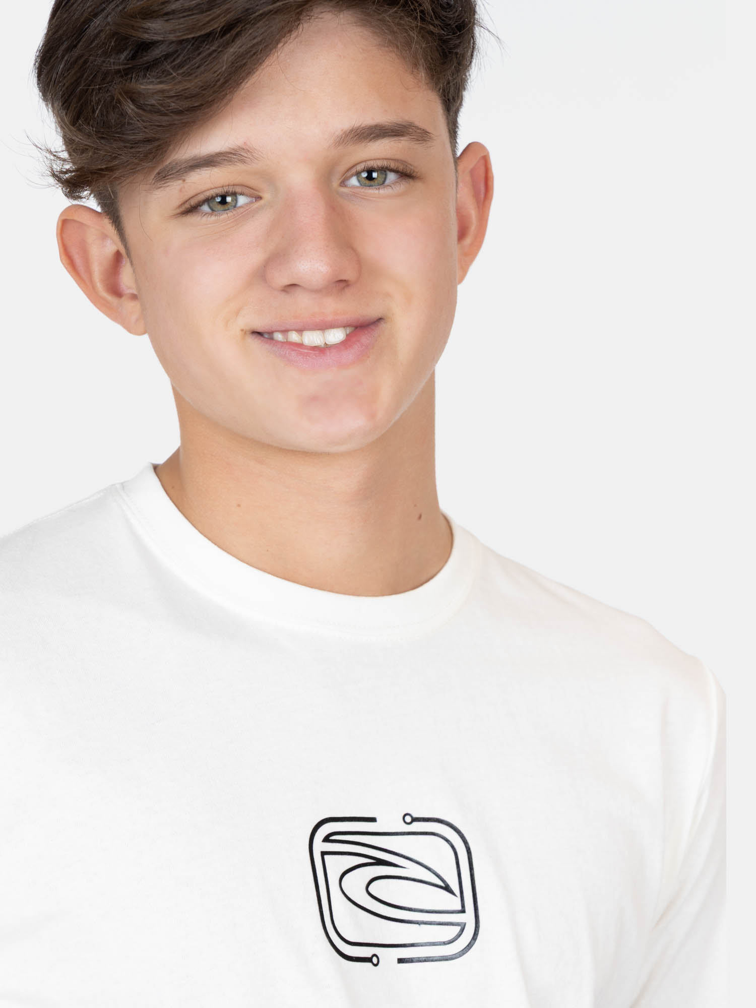 POLERA MC SANDSTORM EN COLOR BLANCO INFANTIL RIP CURL - 3