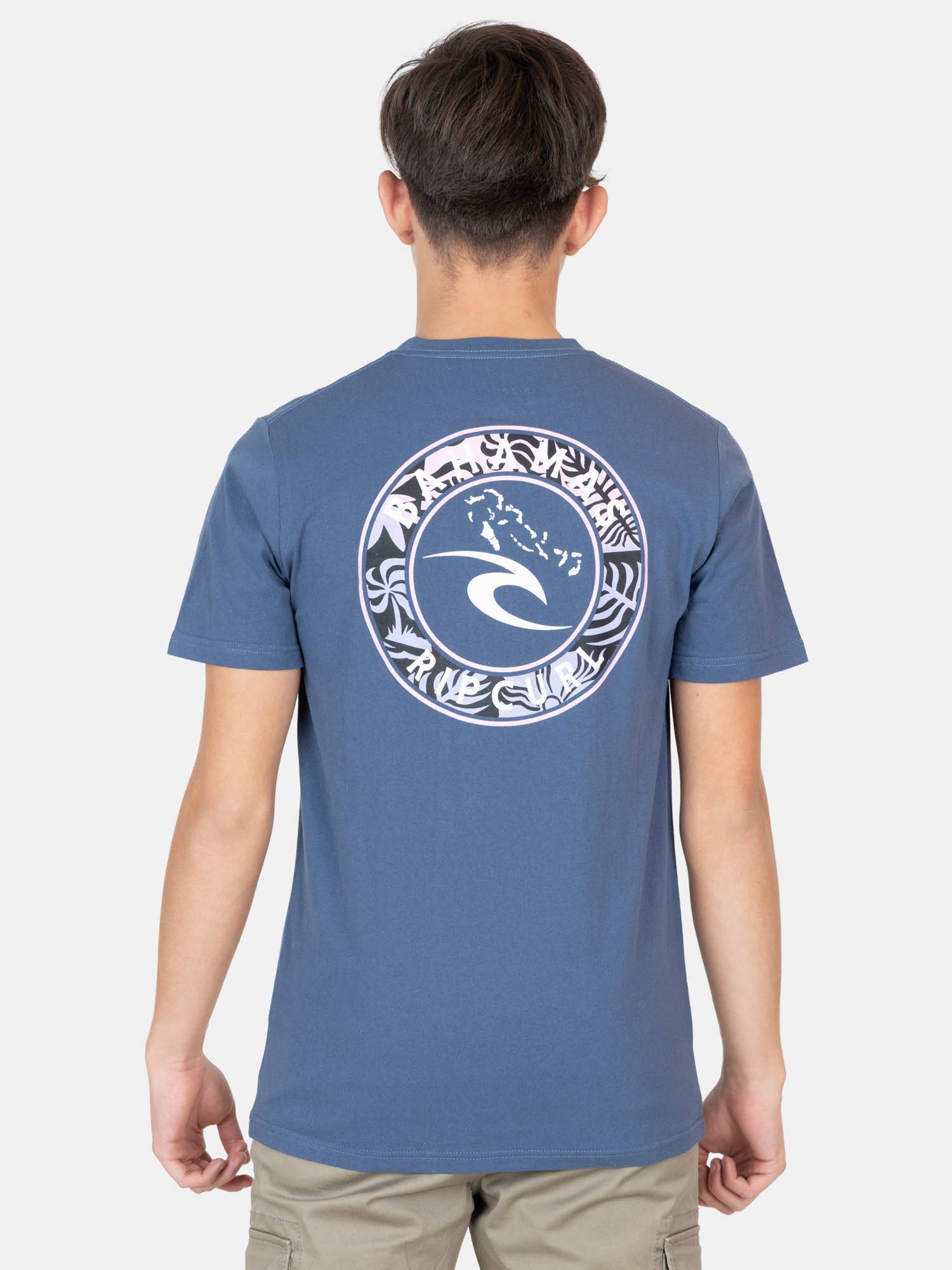 POLERA MC SPLASHOUT AZUL INFANTIL RIP CURL - 2
