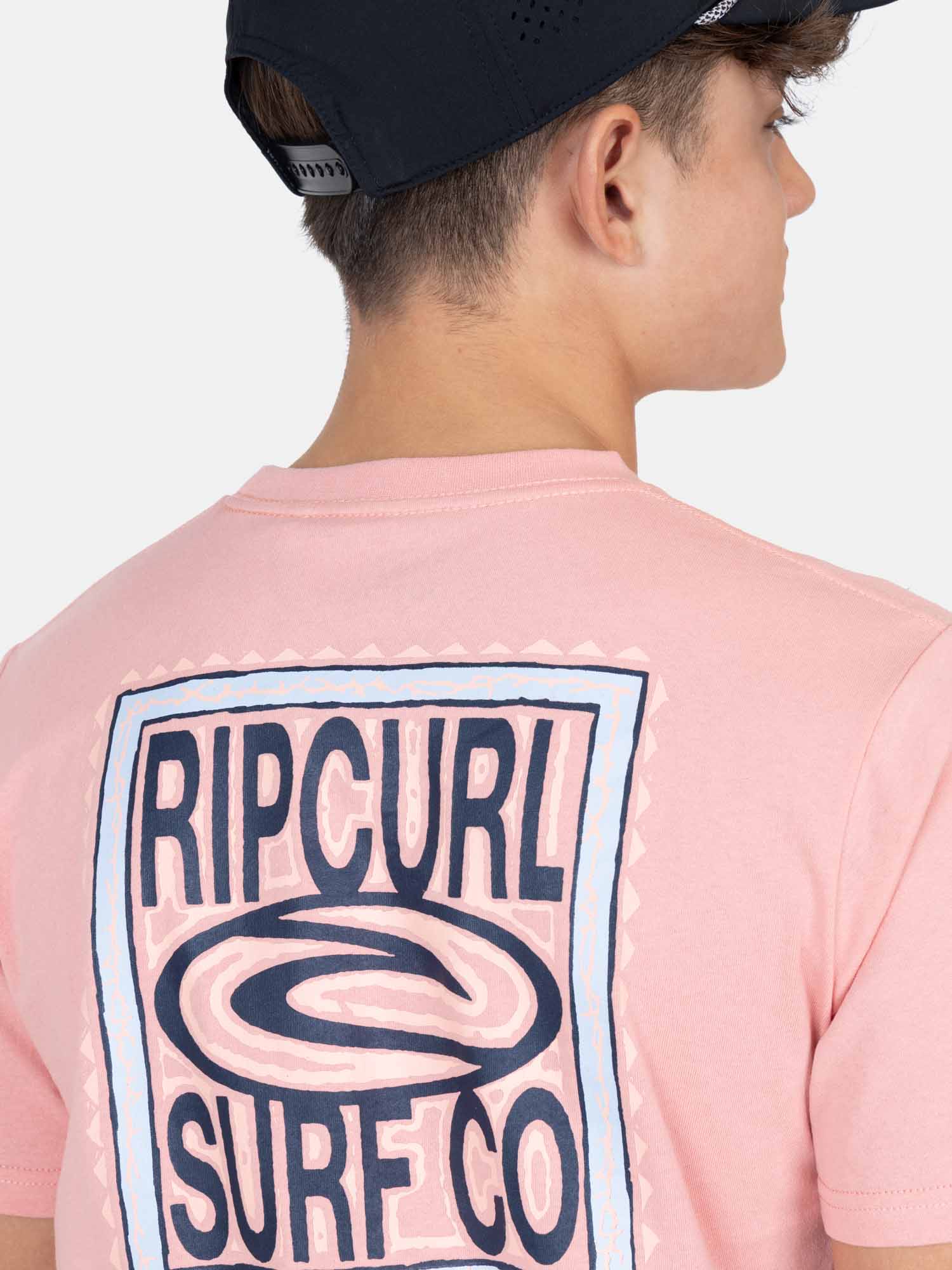 POLERA MC BLUEZONE ROSADO INFANTIL RIP CURL - 3