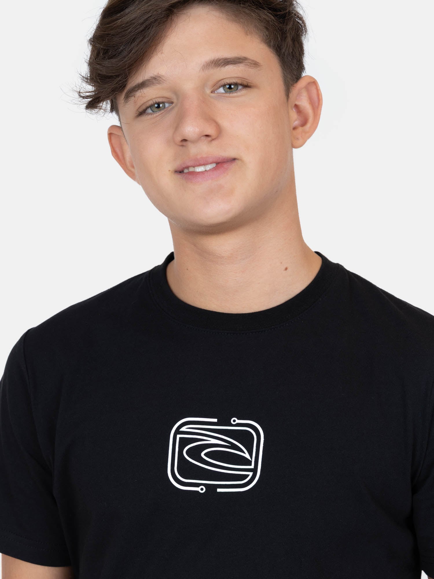 POLERA MC SANDSTORM EN COLOR NEGRO INFANTIL RIP CURL - 3