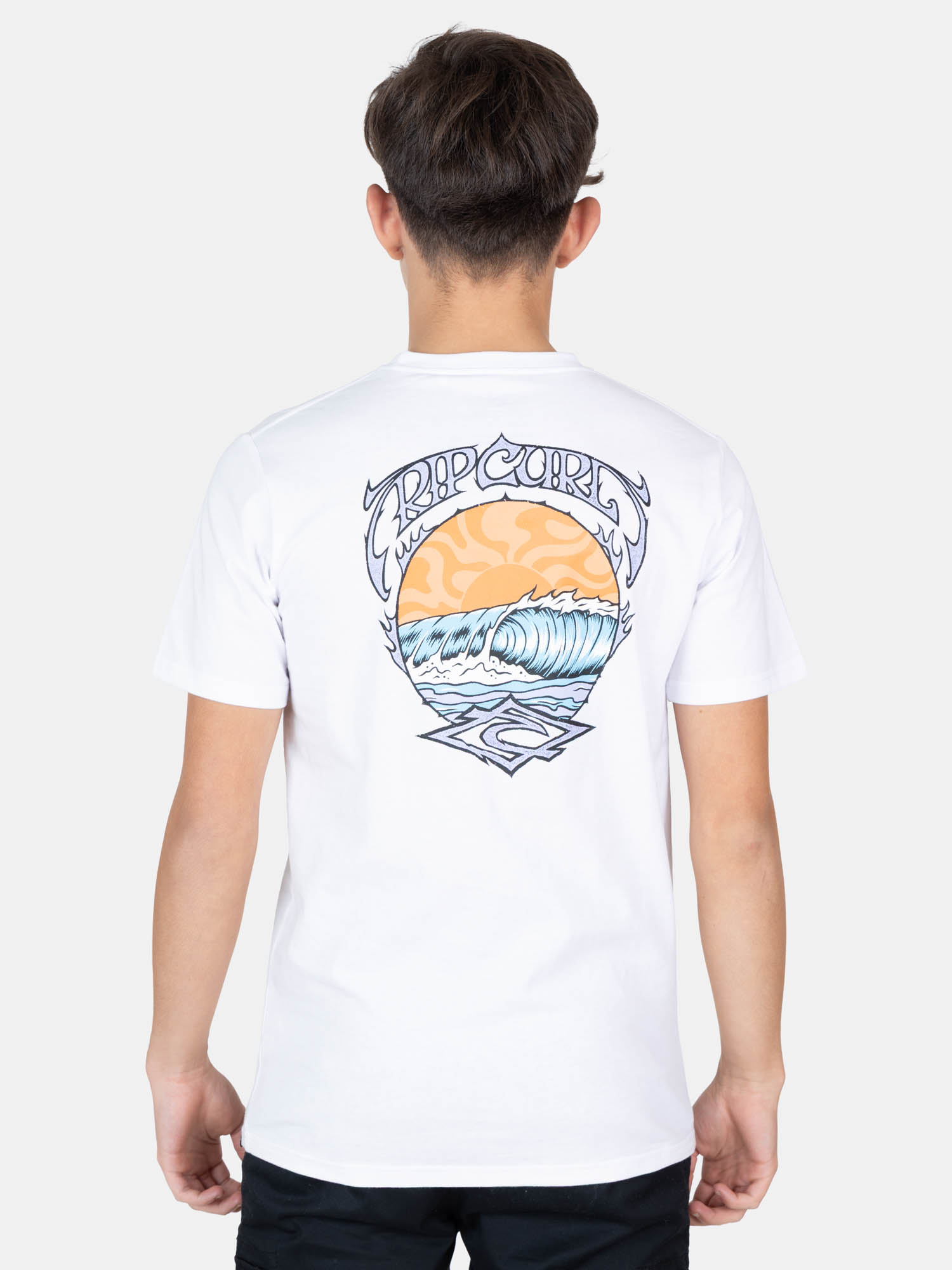 POLERA MC WATERLINE EN COLOR BLANCO INFANTIL RIP CURL - 2