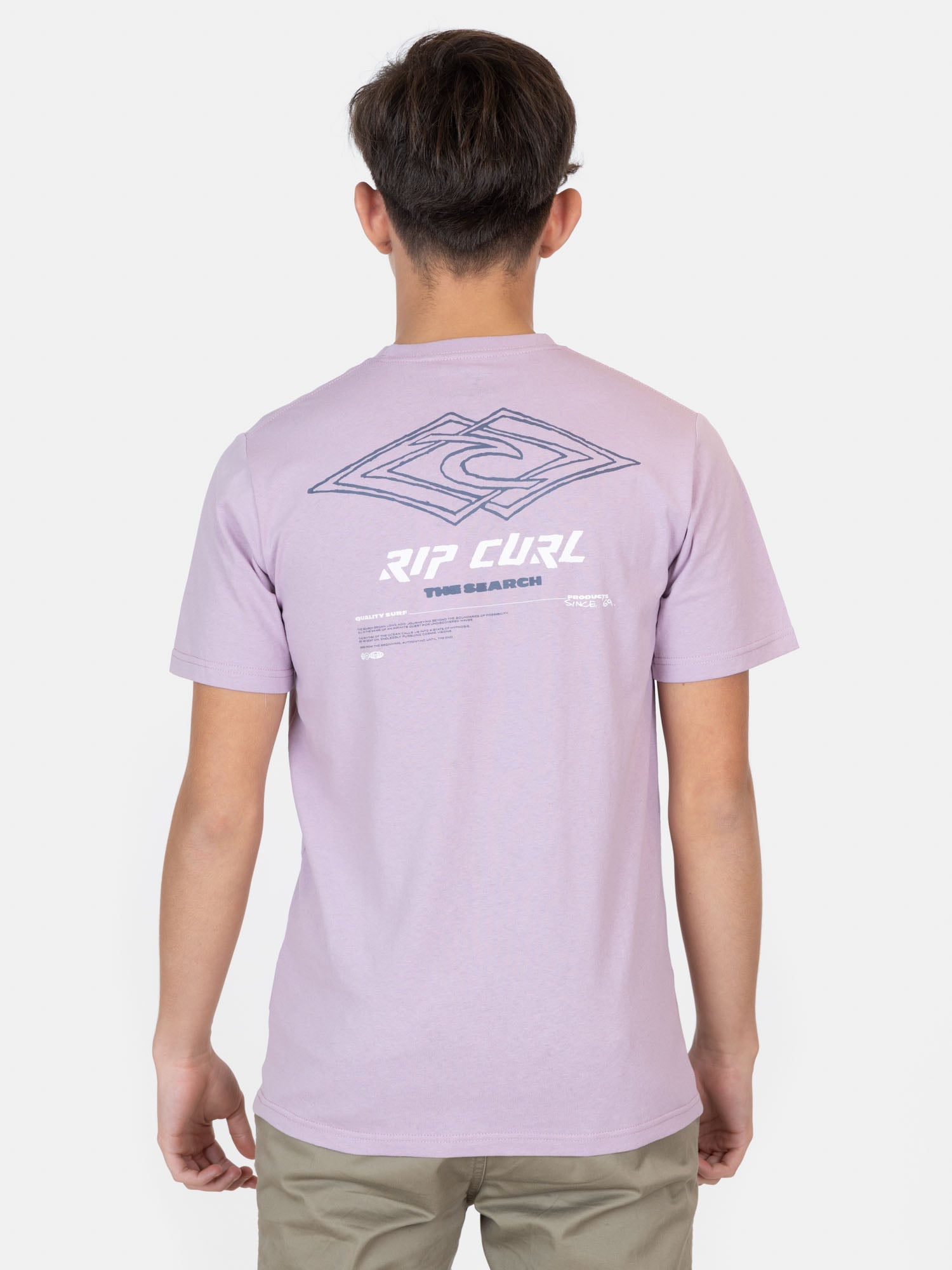 POLERA MC NIGHTWAVE MORADO INFANTIL RIP CURL - 2
