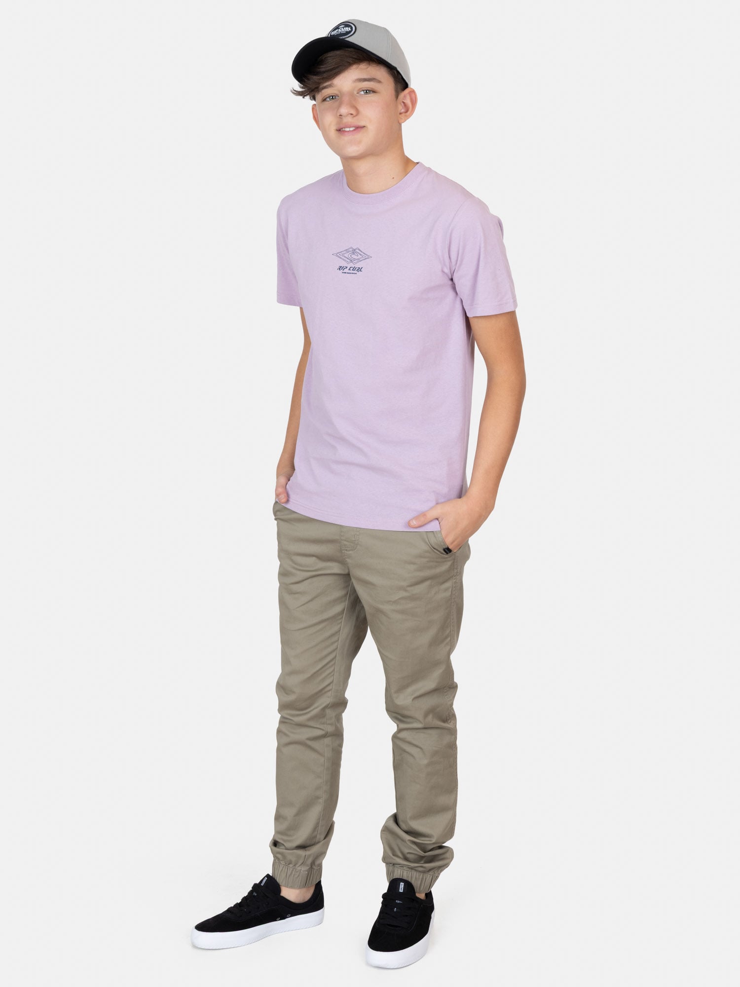 POLERA MC NIGHTWAVE MORADO INFANTIL RIP CURL - 4