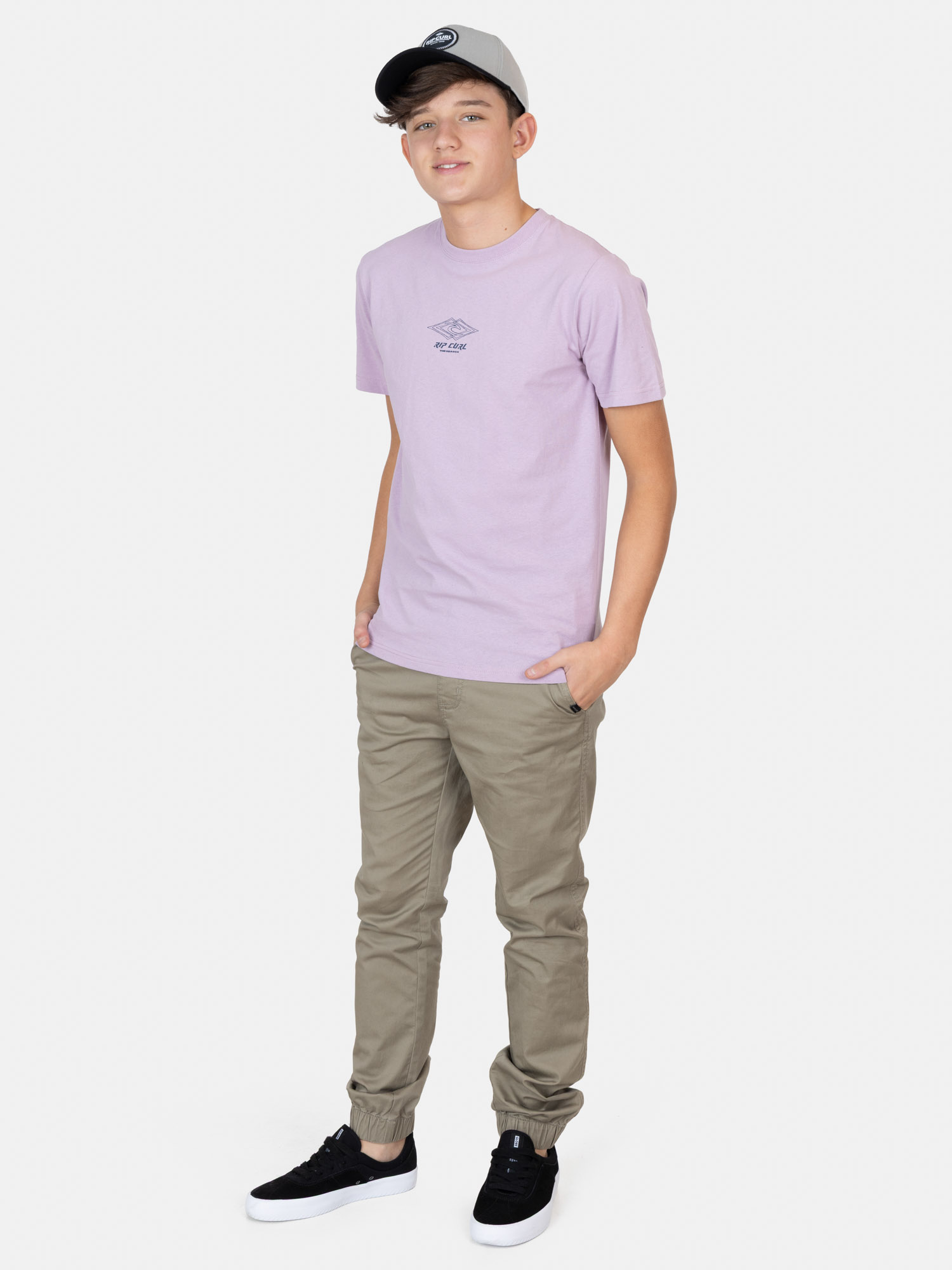 POLERA MC NIGHTWAVE MORADO INFANTIL RIP CURL - 4