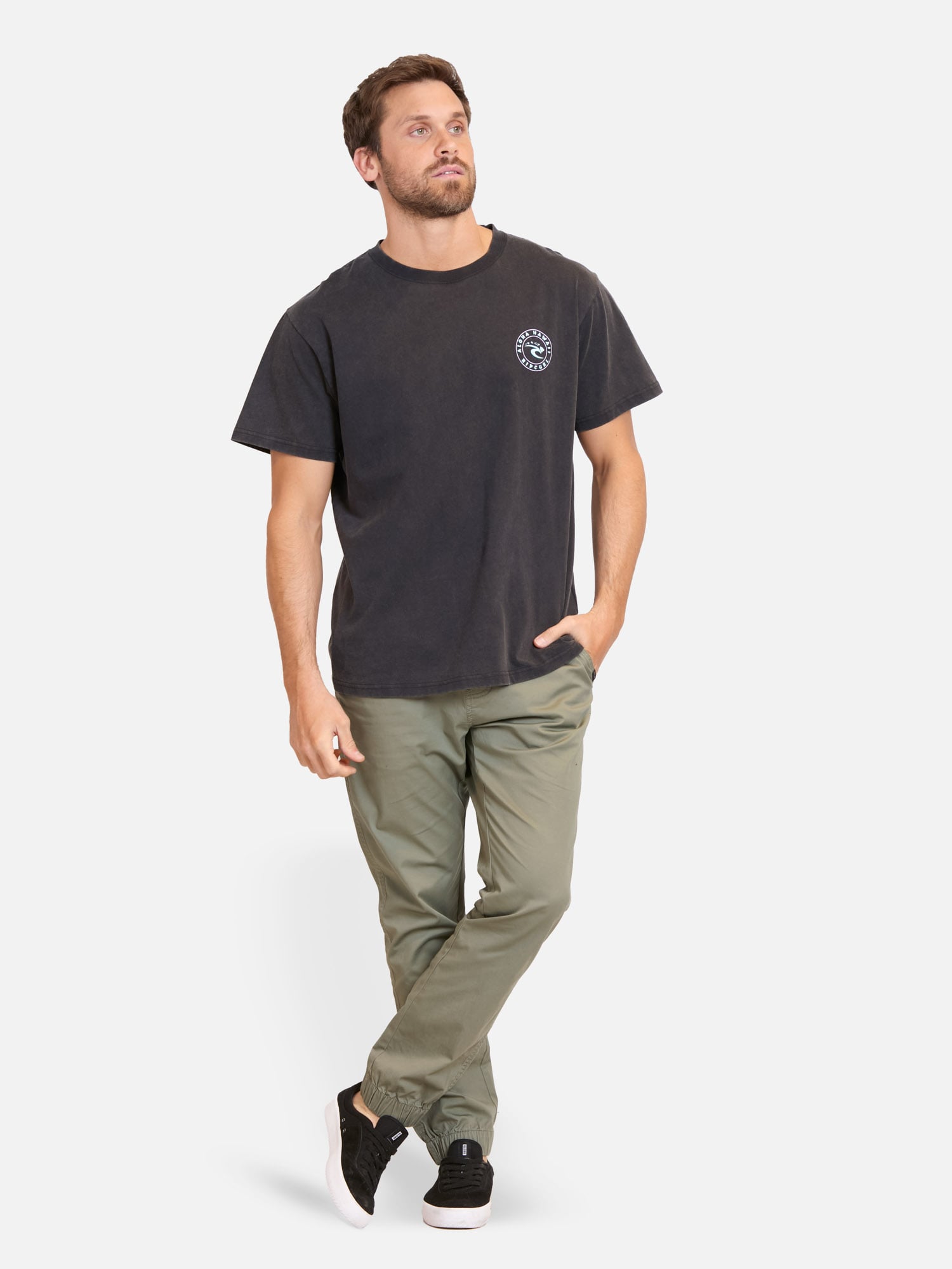 POLERA MC SURFERO NEGRO HOMBRE RIP CURL - 4