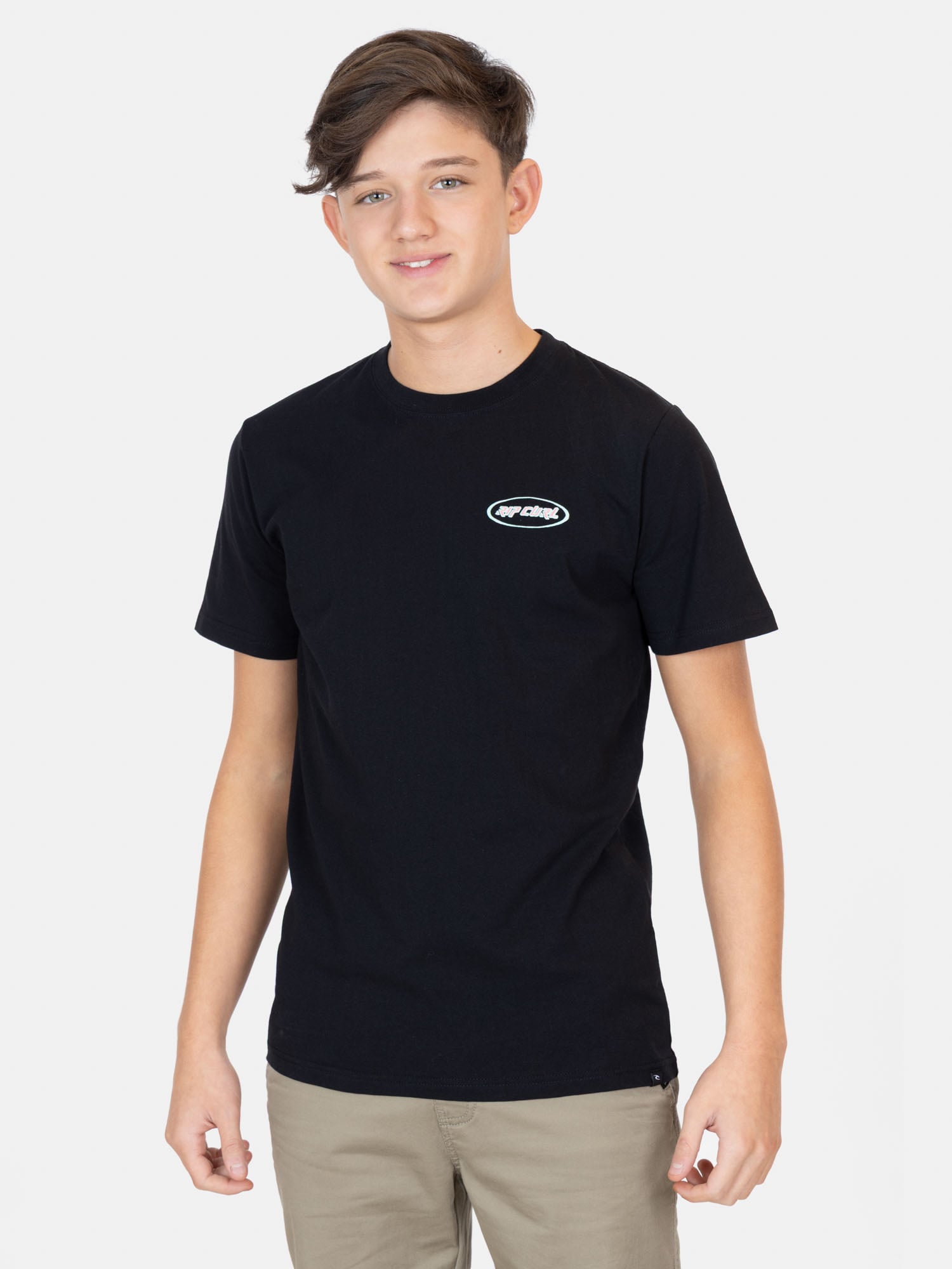POLERA MC SEASHIFT EN COLOR NEGRO INFANTIL RIP CURL - 1