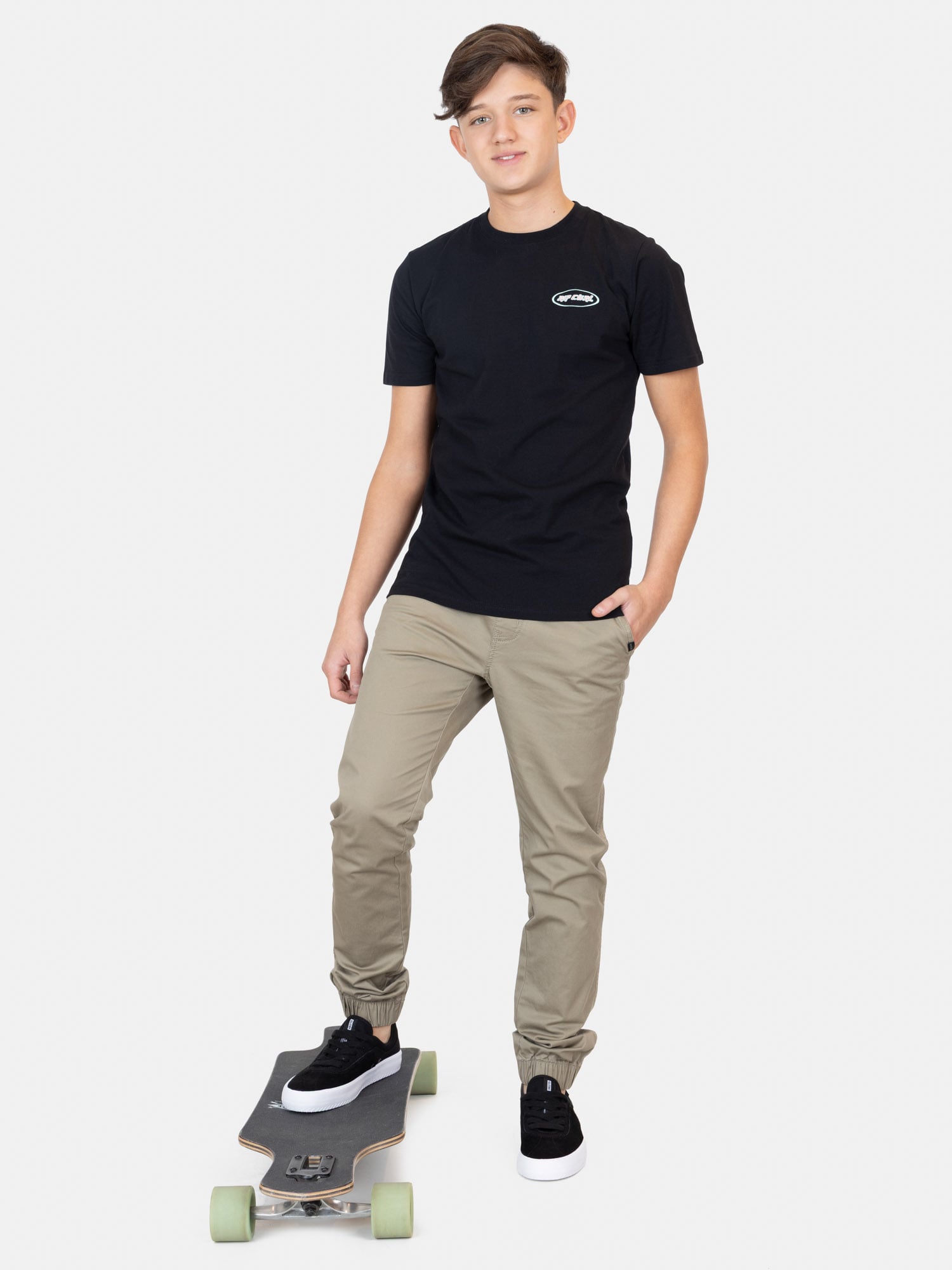 POLERA MC SEASHIFT EN COLOR NEGRO INFANTIL RIP CURL - 4