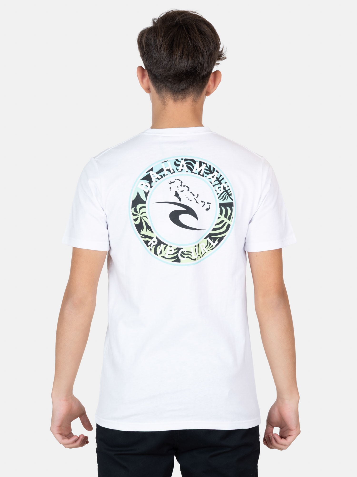 POLERA MC SPLASHOUT EN COLOR BLANCO INFANTIL RIP CURL - 2
