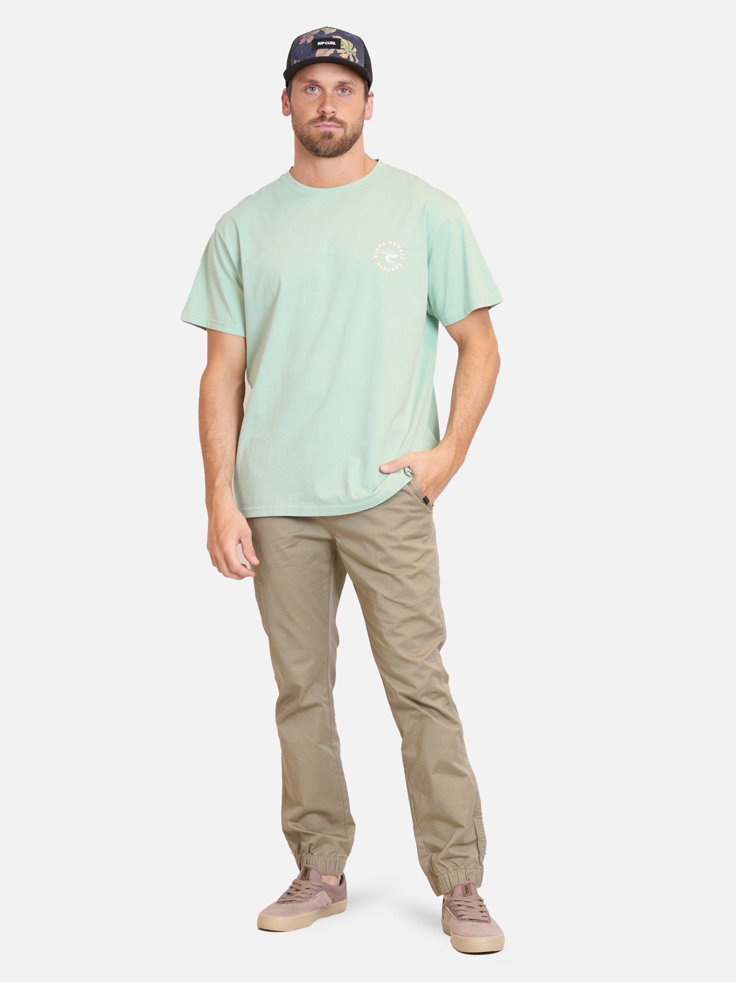 POLERA MC SURFERO VERDE HOMBRE RIP CURL - 4