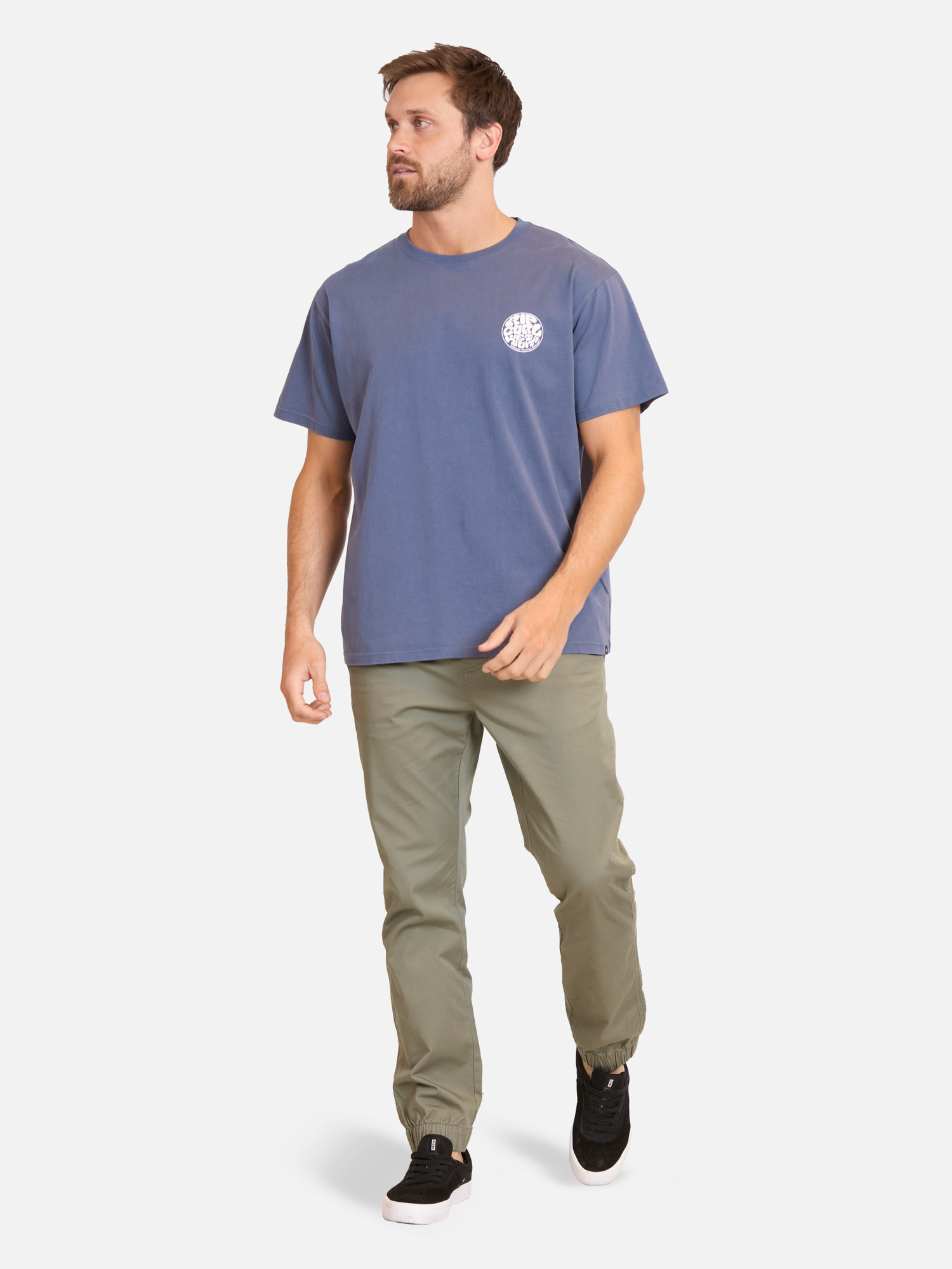 POLERA MC RIPZONE AZUL HOMBRE RIP CURL - 4