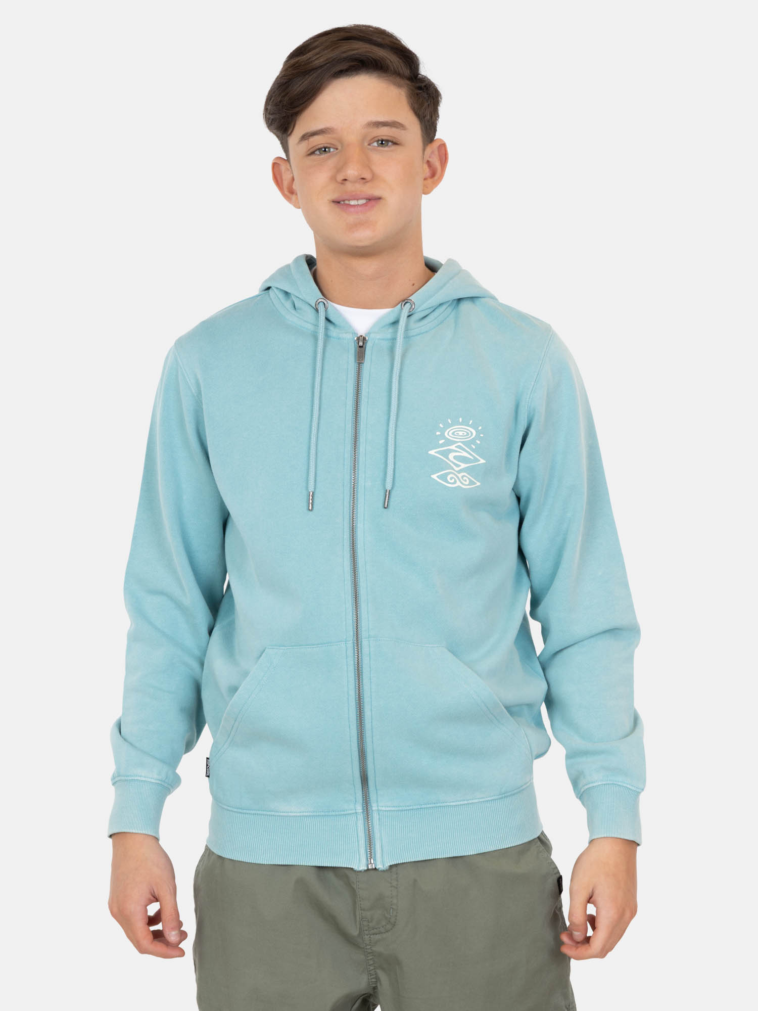 POLERON FZ DEEPSEA CELESTE INFANTIL RIP CURL - 1