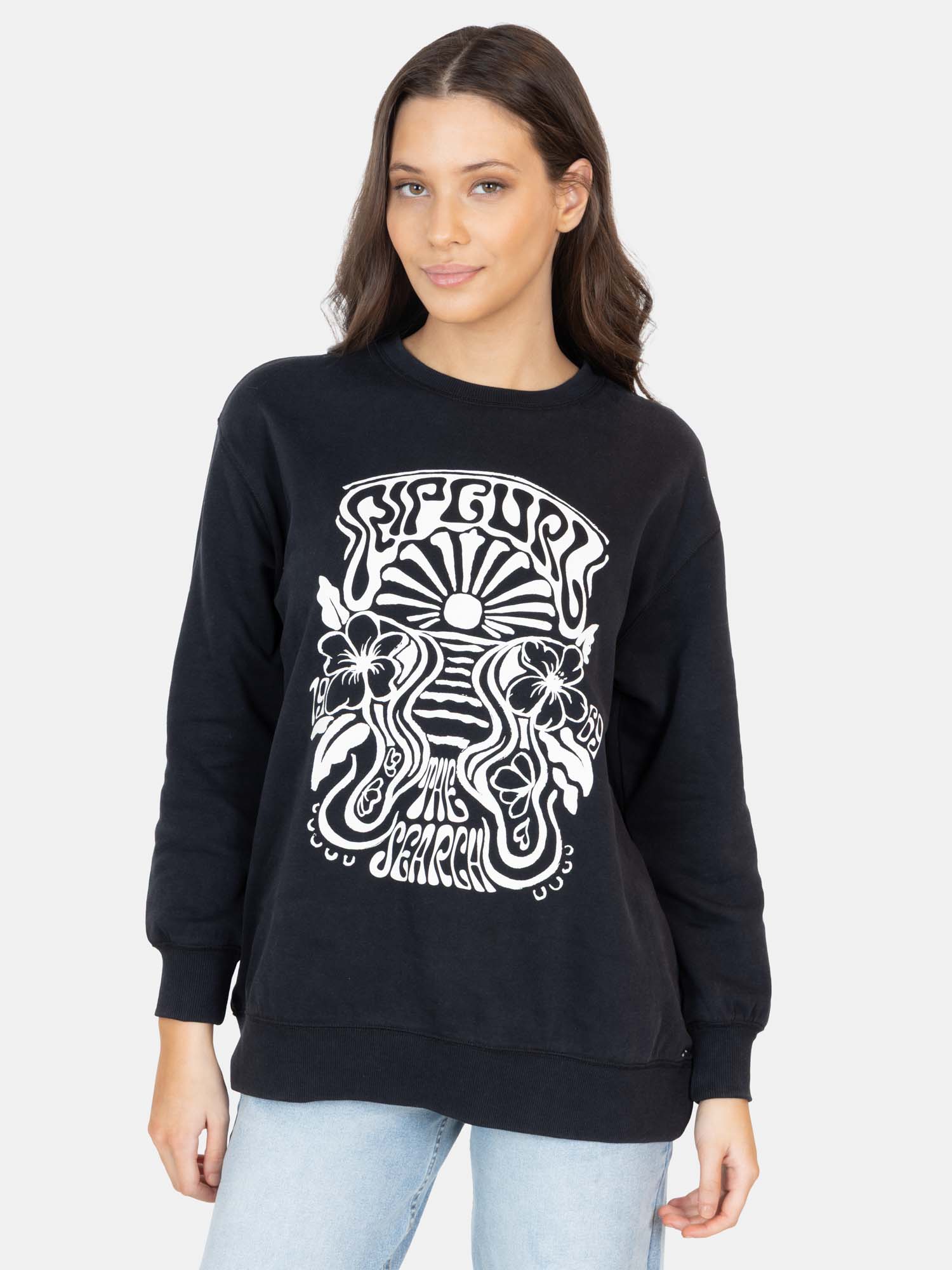 POLERON CR SANDCREST EN COLOR NEGRO MUJER RIP CURL - 1