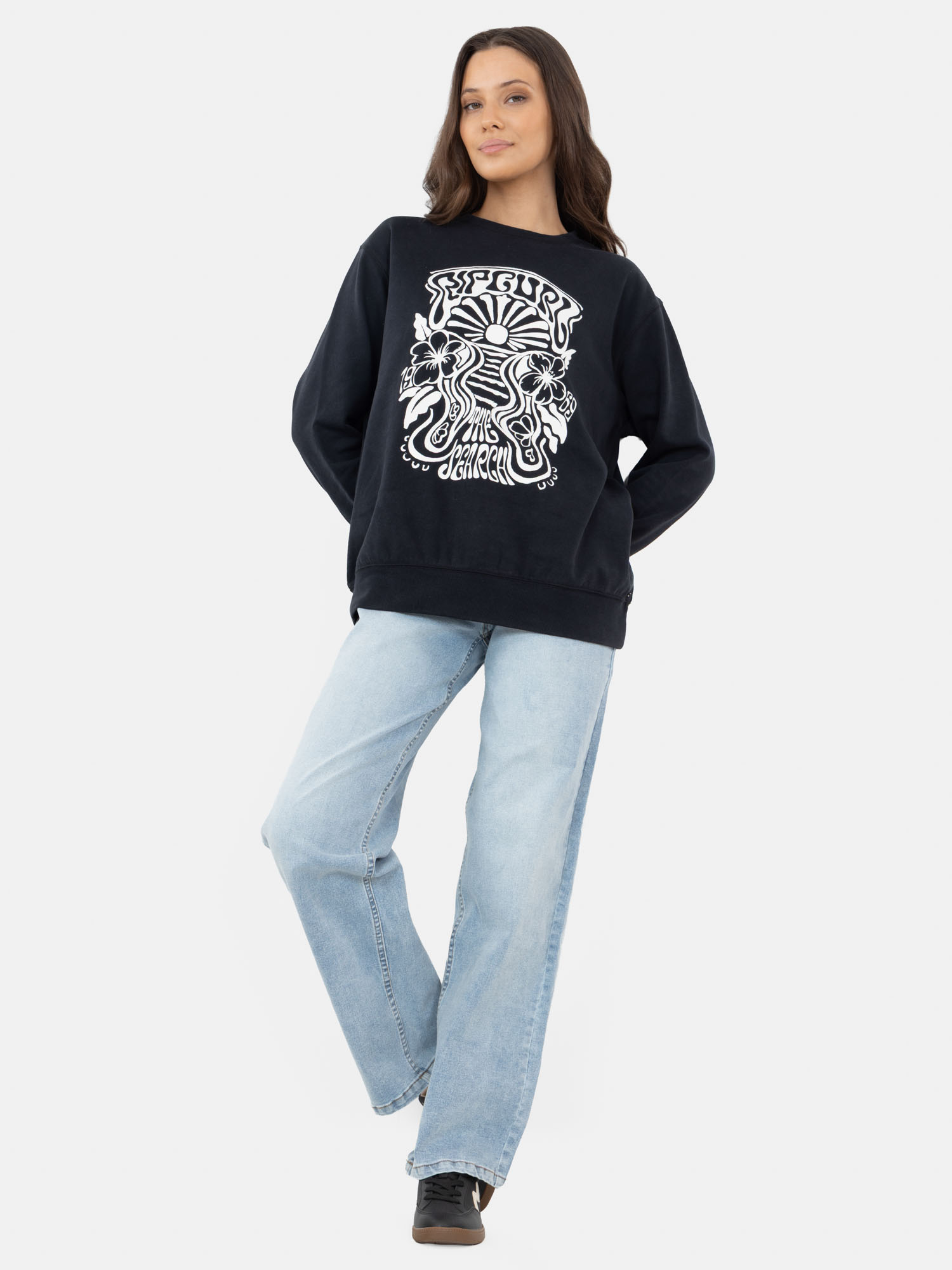 POLERON CR SANDCREST EN COLOR NEGRO MUJER RIP CURL - 4