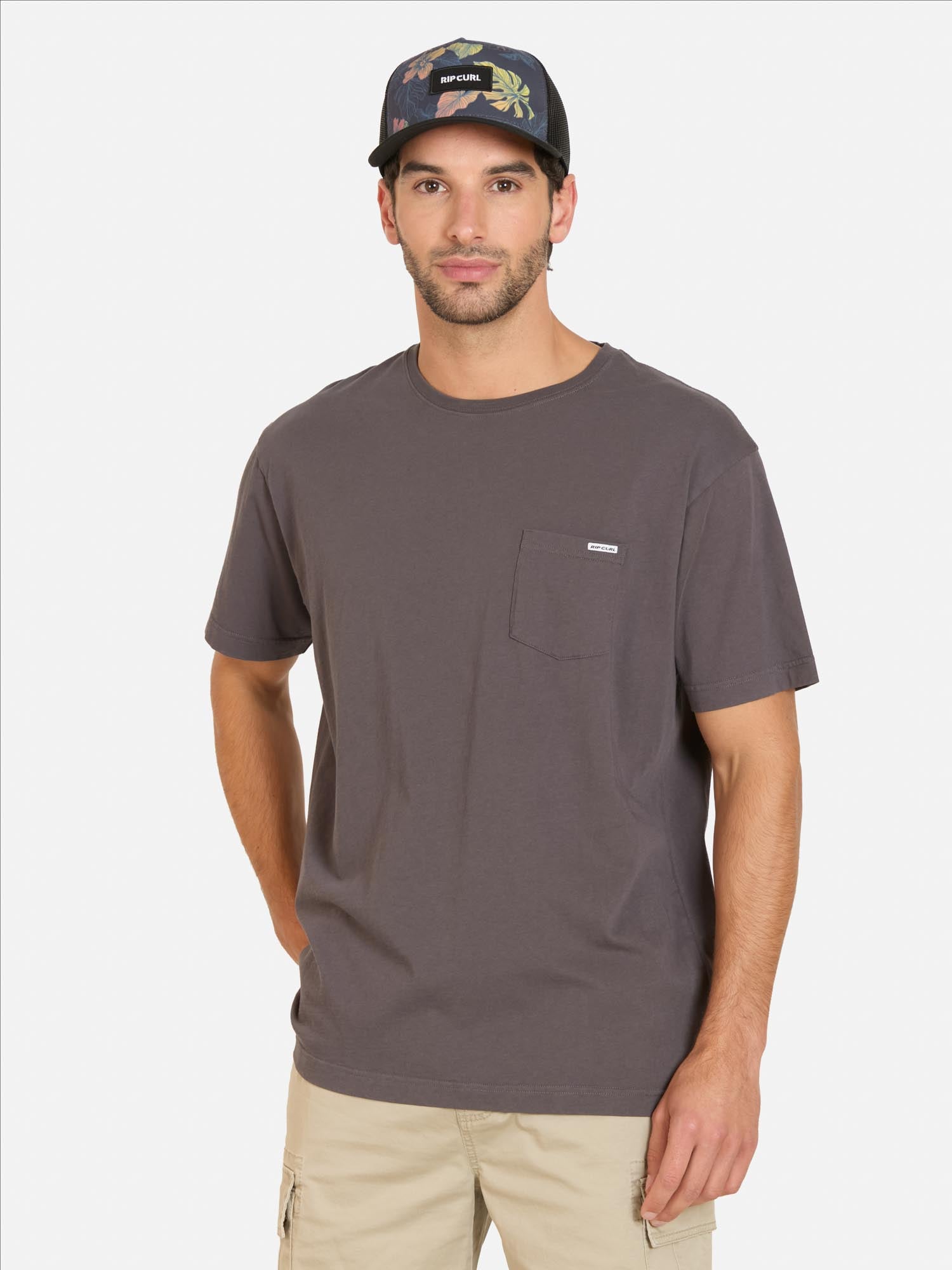POLERA MC COOLTIDE GRIS HOMBRE RIP CURL - 1