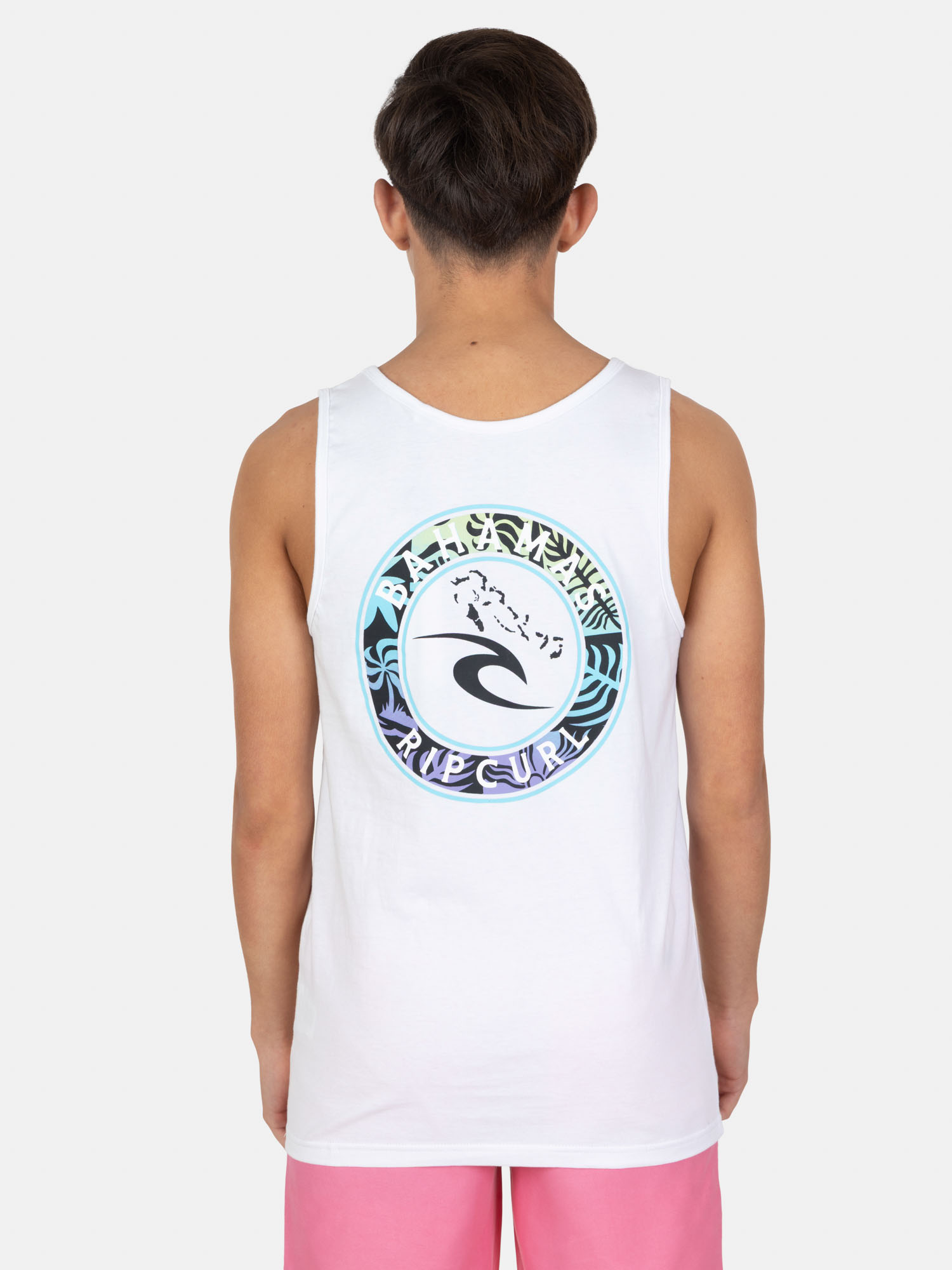 POLERA SM BREEZEPATH EN COLOR BLANCO INFANTIL RIP CURL - 2