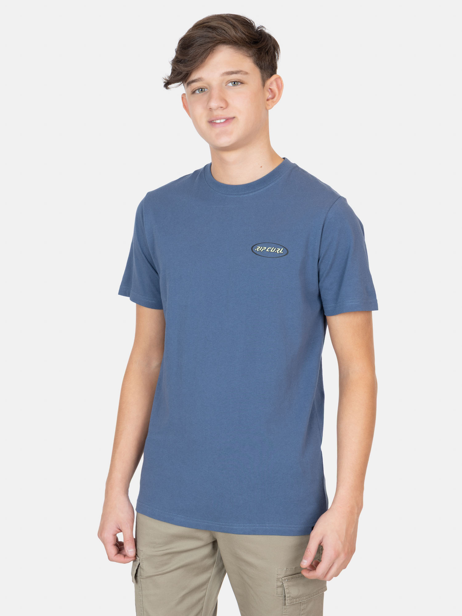 POLERA MC SEASHIFT AZUL INFANTIL RIP CURL - 1