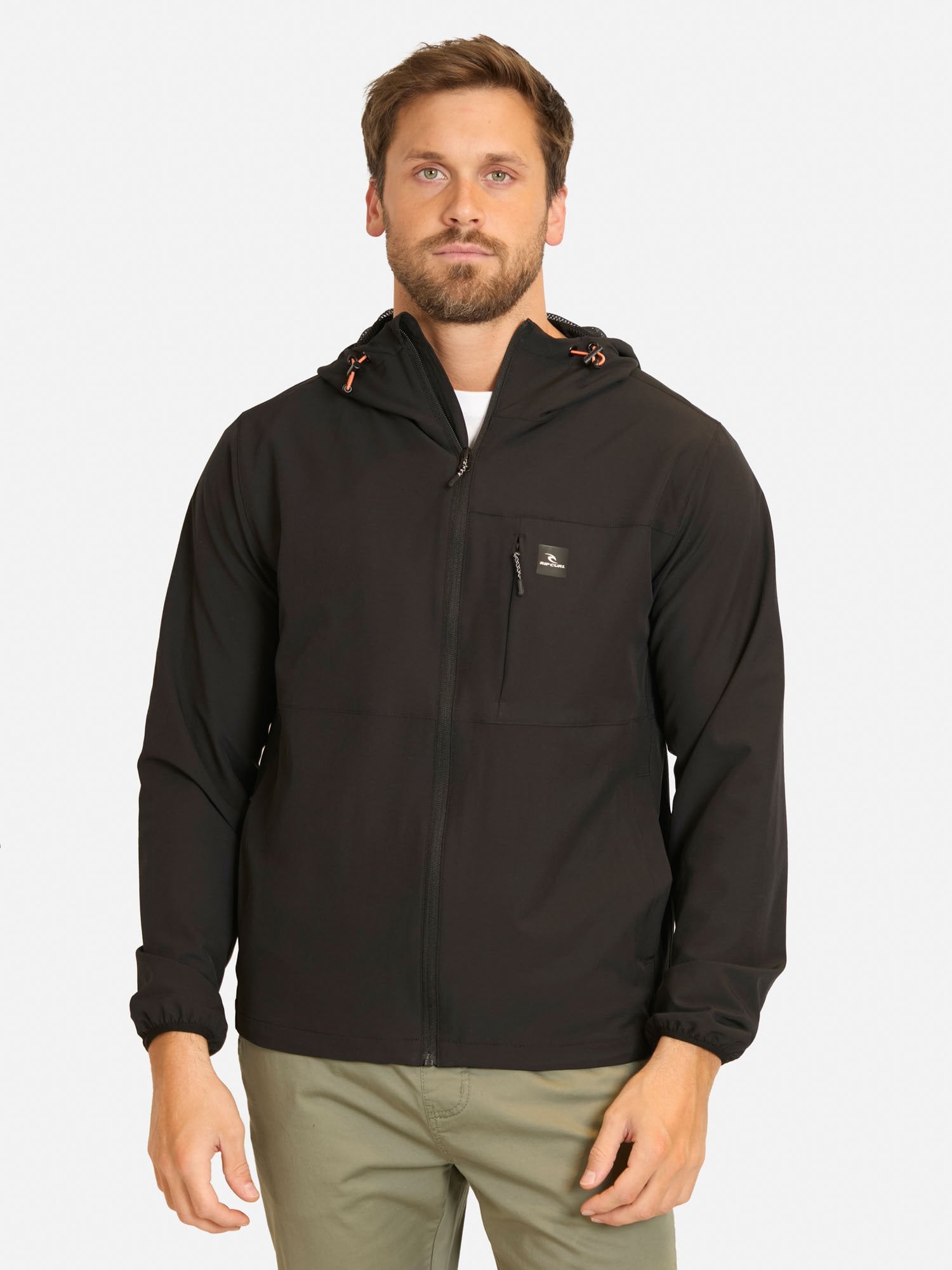 CORTAVIENTO DRIFT EN COLOR NEGRO HOMBRE RIP CURL - 1
