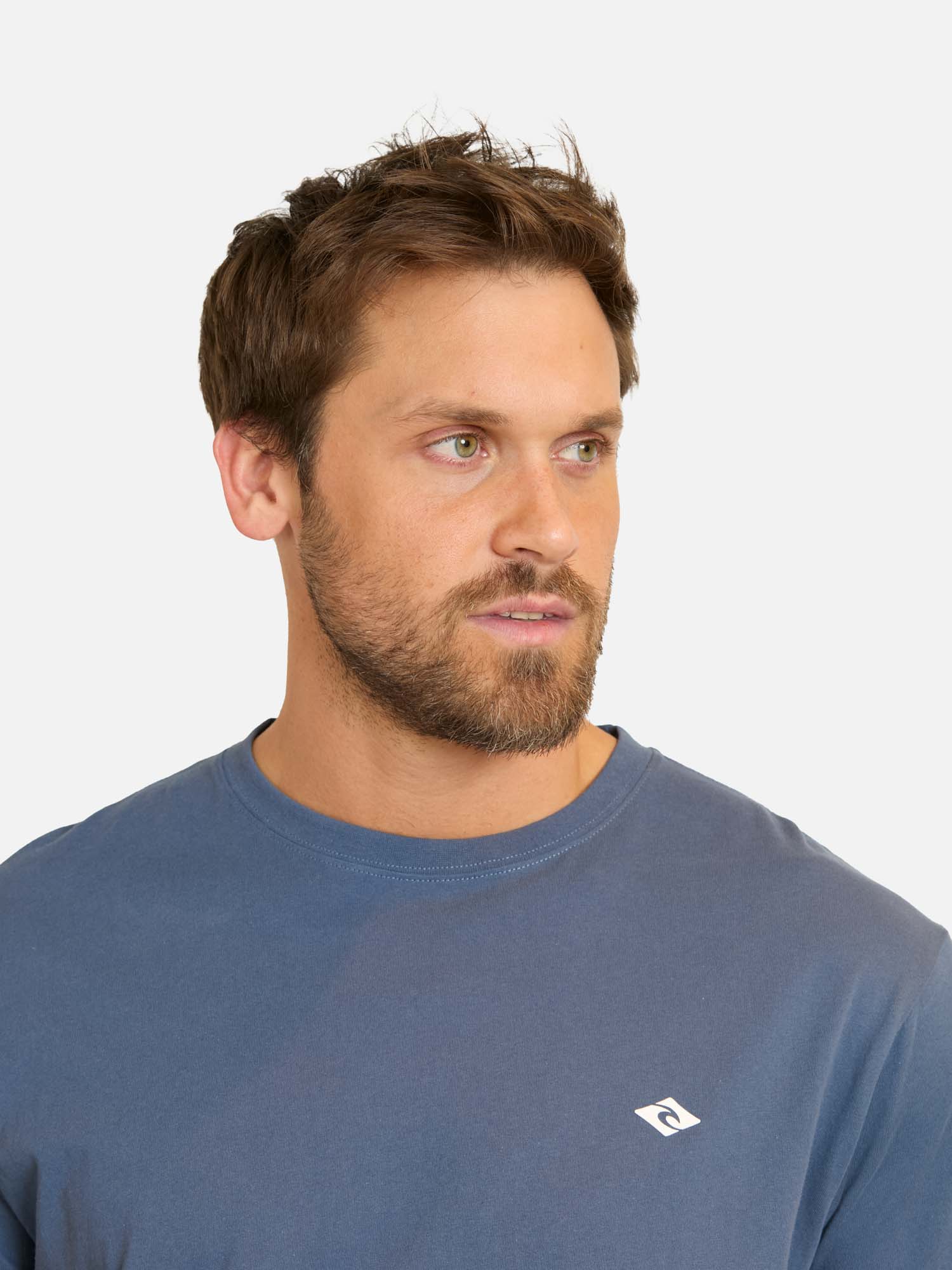 POLERA MC RC LILLOGO AZUL HOMBRE RIP CURL - 3