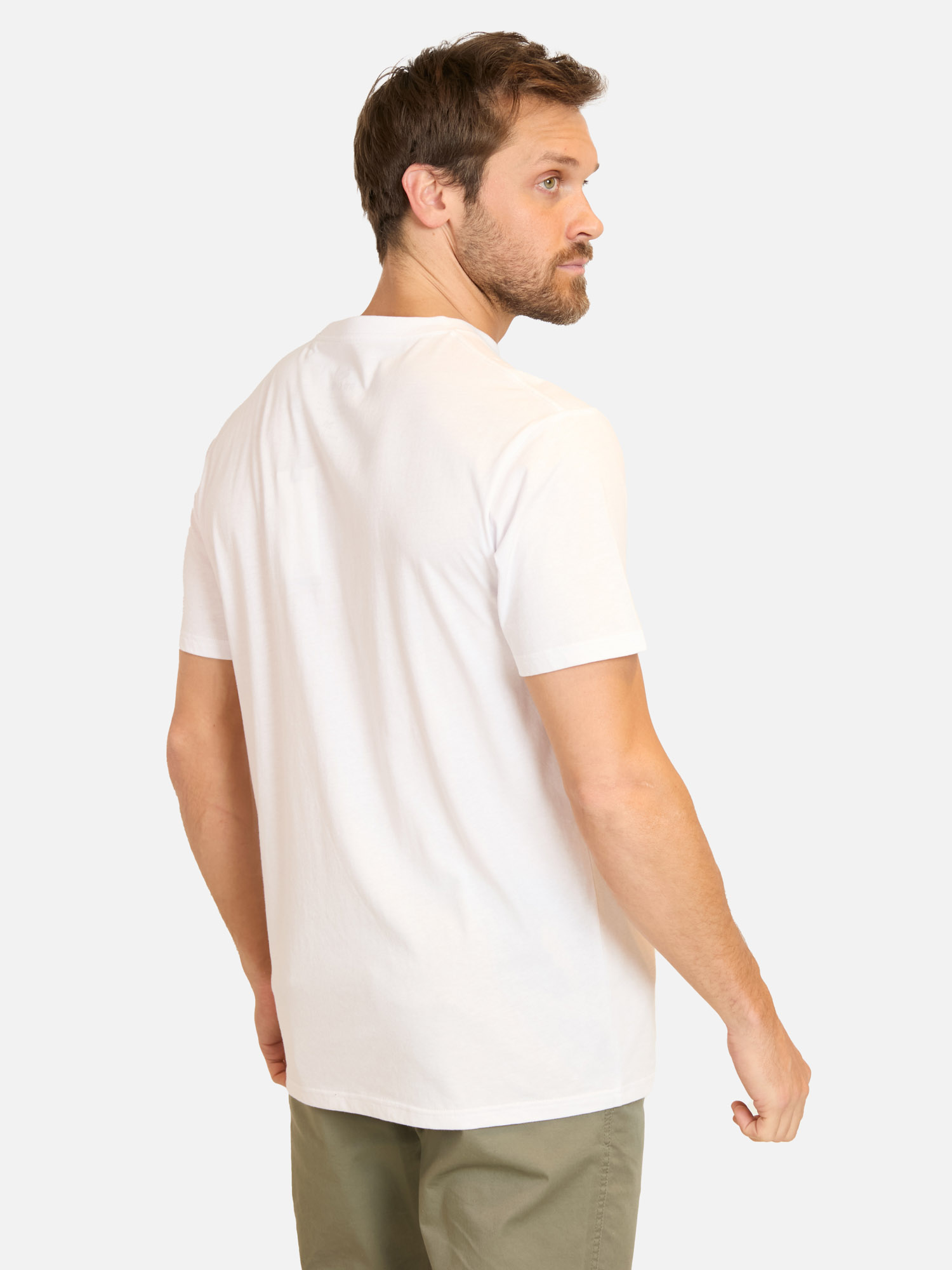 POLERA MC RC LILLOGO EN COLOR BLANCO HOMBRE RIP CURL - 2