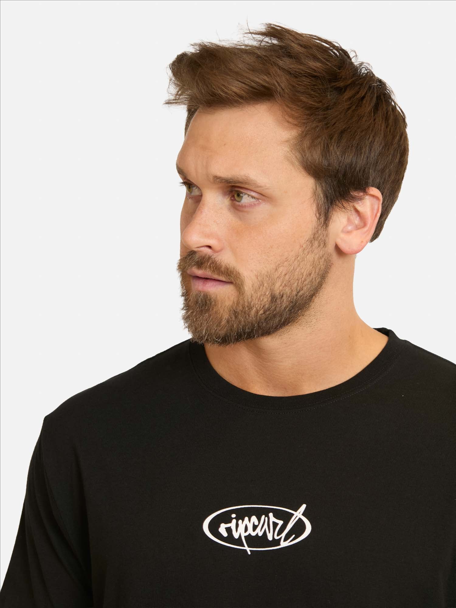 POLERA MC RIP SCRIPT EN COLOR NEGRO HOMBRE RIP CURL - 3