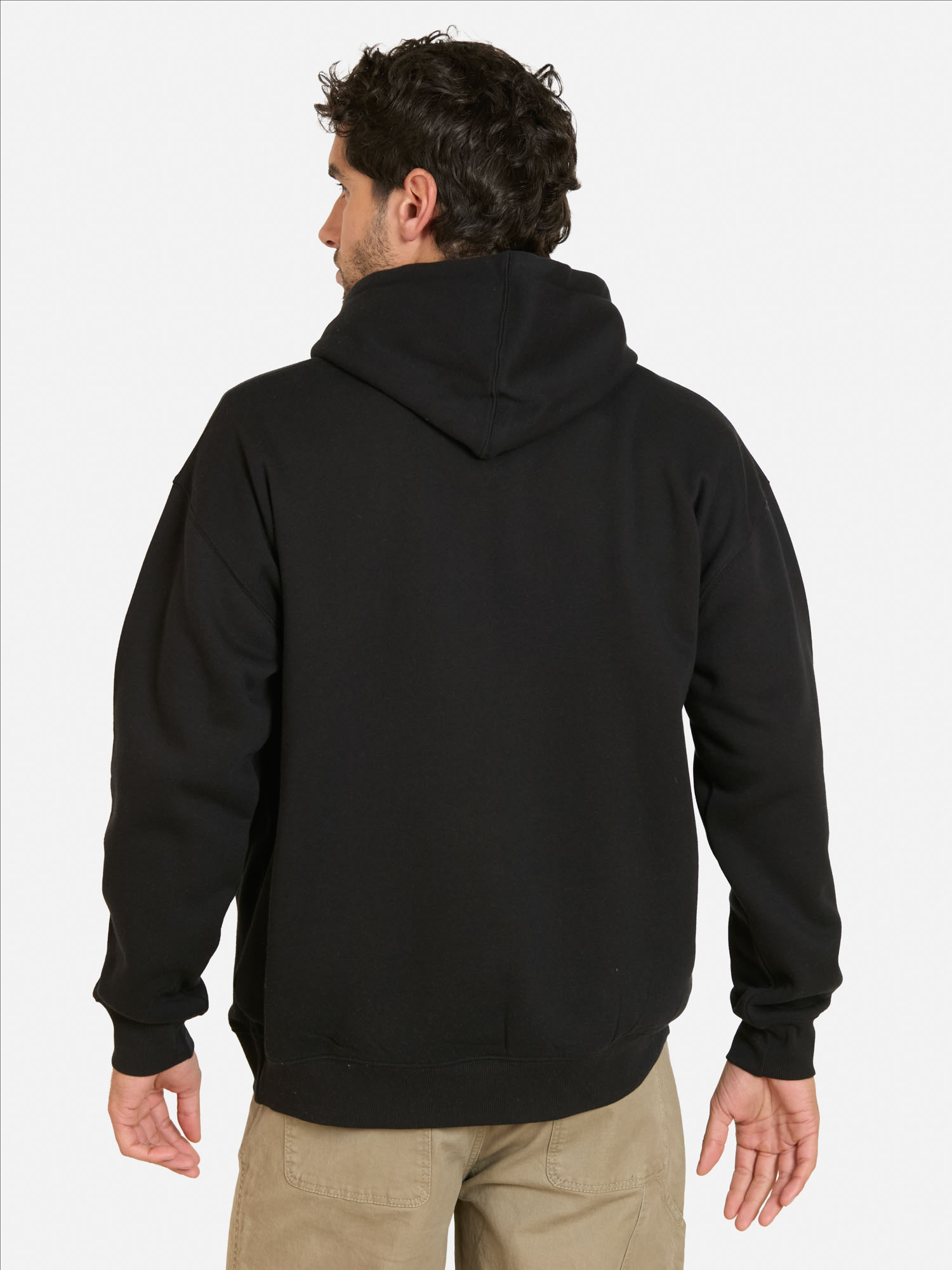 POLERON CANGURO BREAKER EN COLOR NEGRO HOMBRE RIP CURL - 2