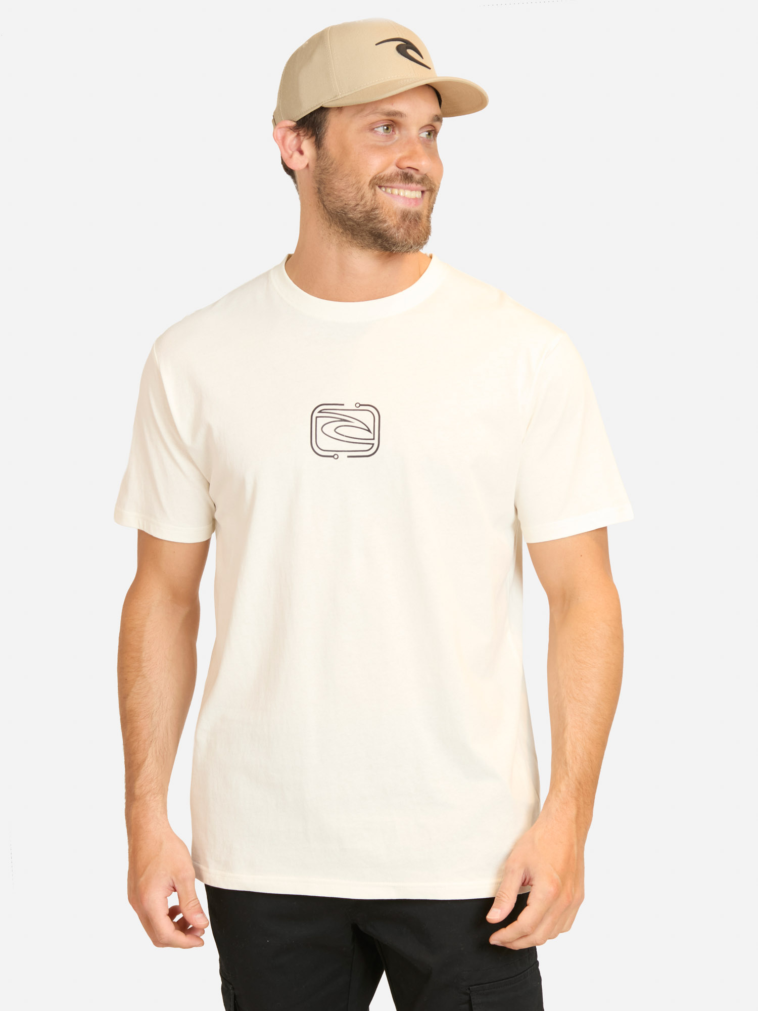 POLERA MC FUTURE EVO EN COLOR BLANCO HOMBRE RIP CURL - 1