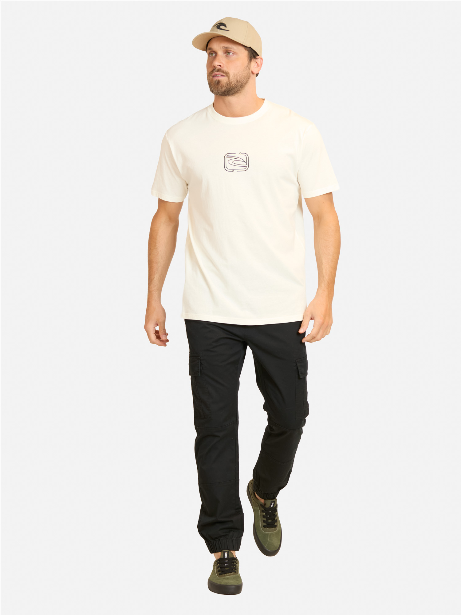 POLERA MC FUTURE EVO EN COLOR BLANCO HOMBRE RIP CURL - 4