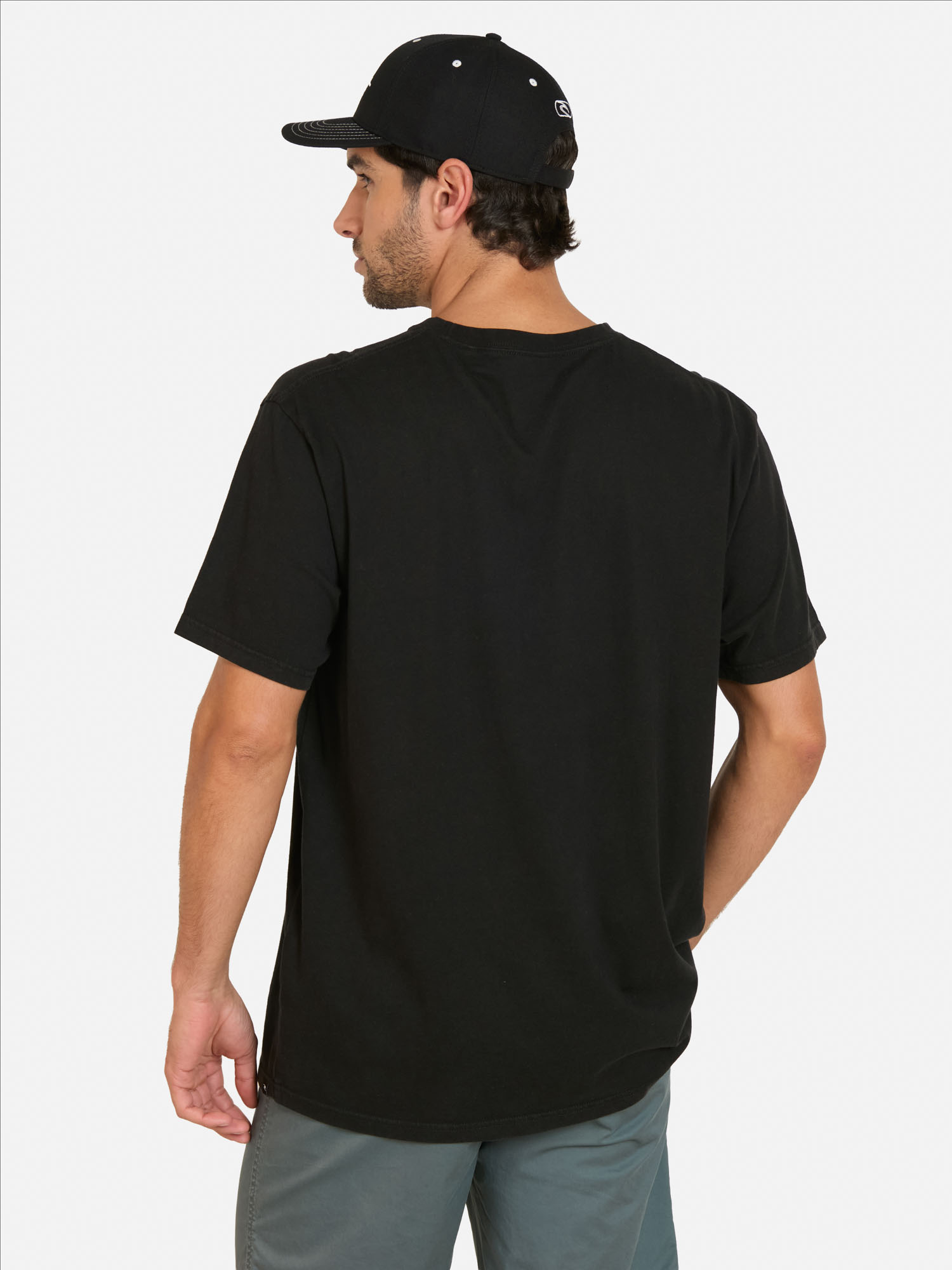 POLERA MC EASY EN COLOR NEGRO HOMBRE RIP CURL - 2