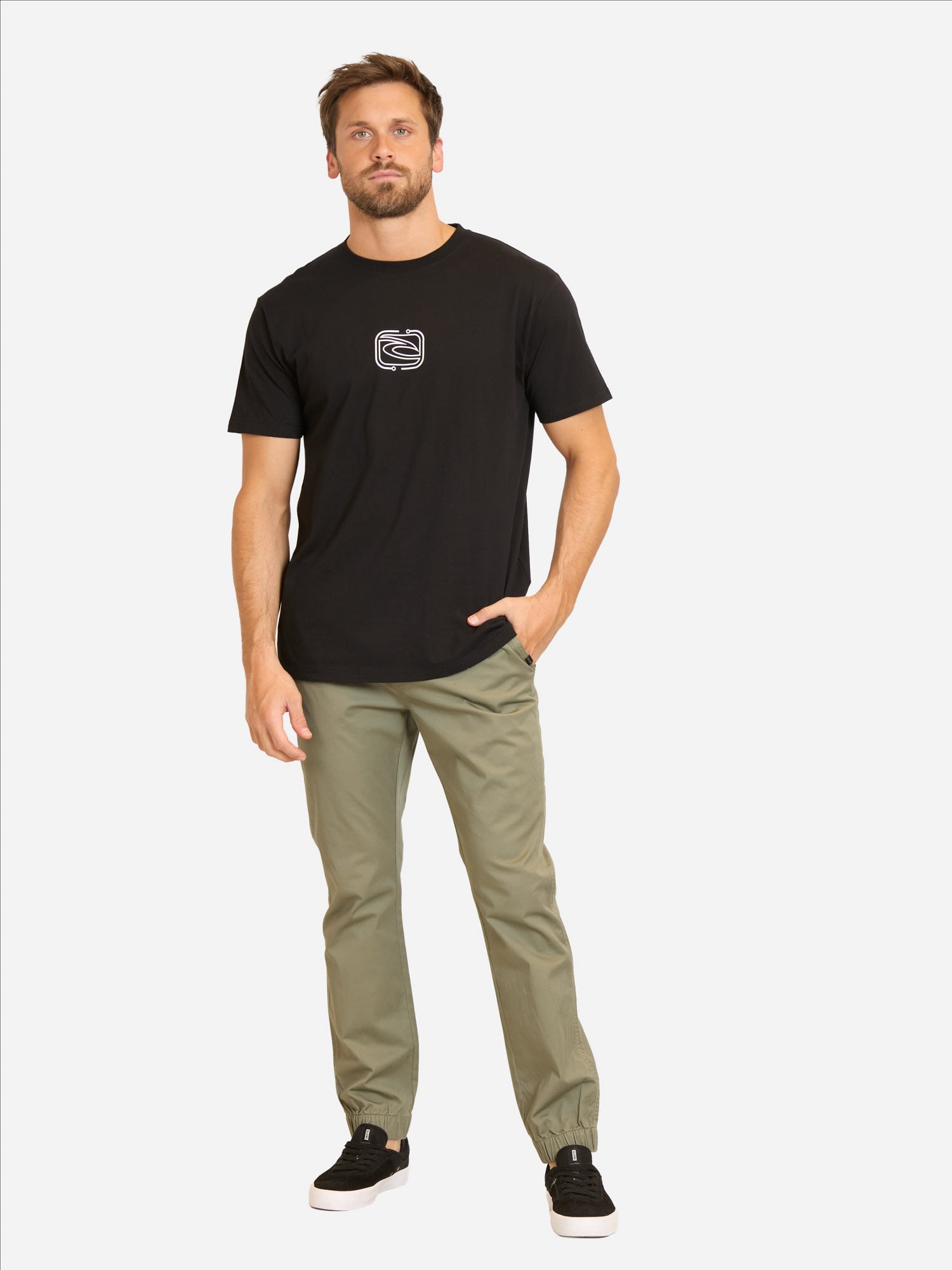 POLERA MC FUTURE EVO EN COLOR NEGRO HOMBRE RIP CURL - 4