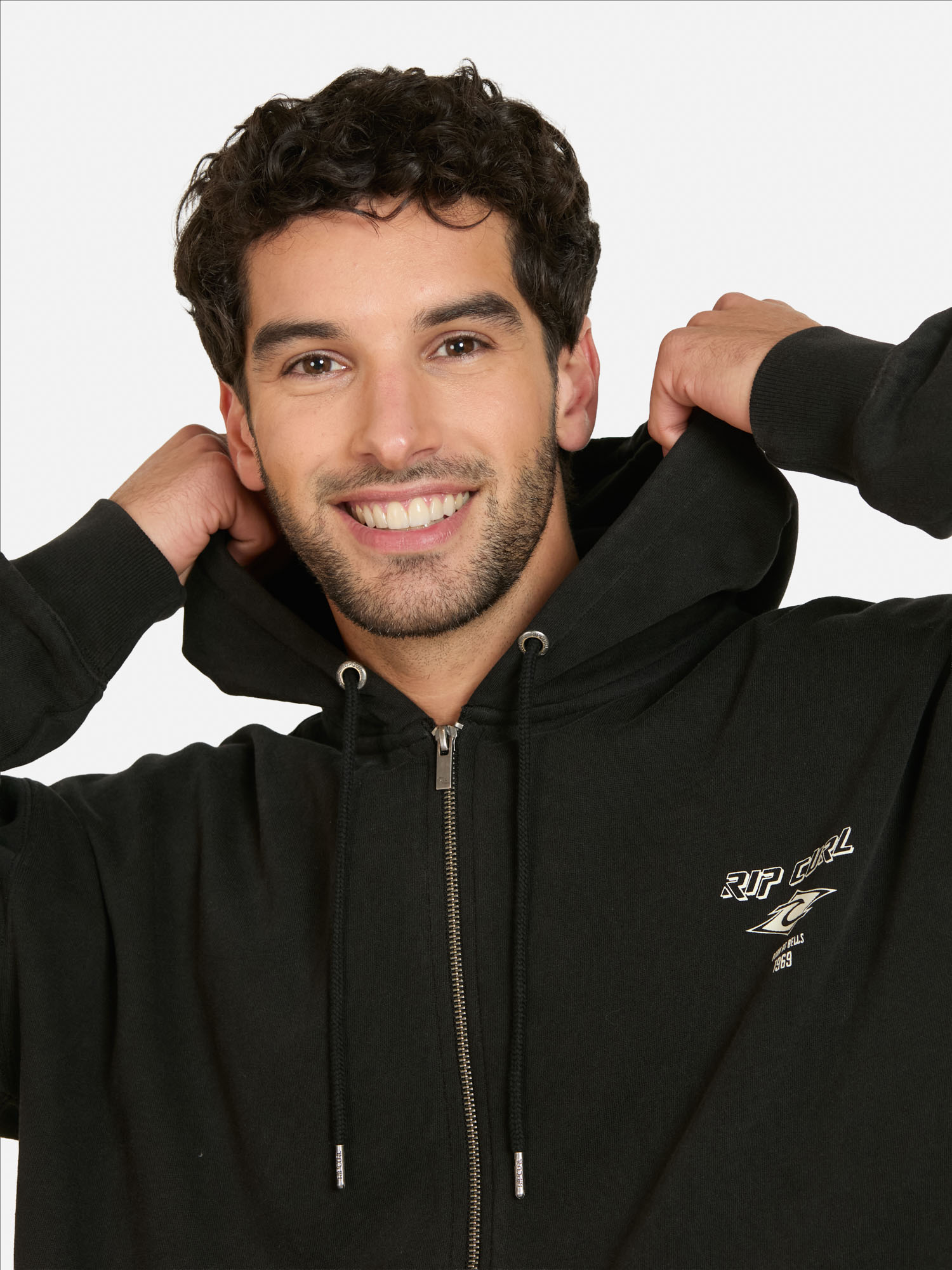 POLERON FZ OCEANER EN COLOR NEGRO HOMBRE RIP CURL - 3