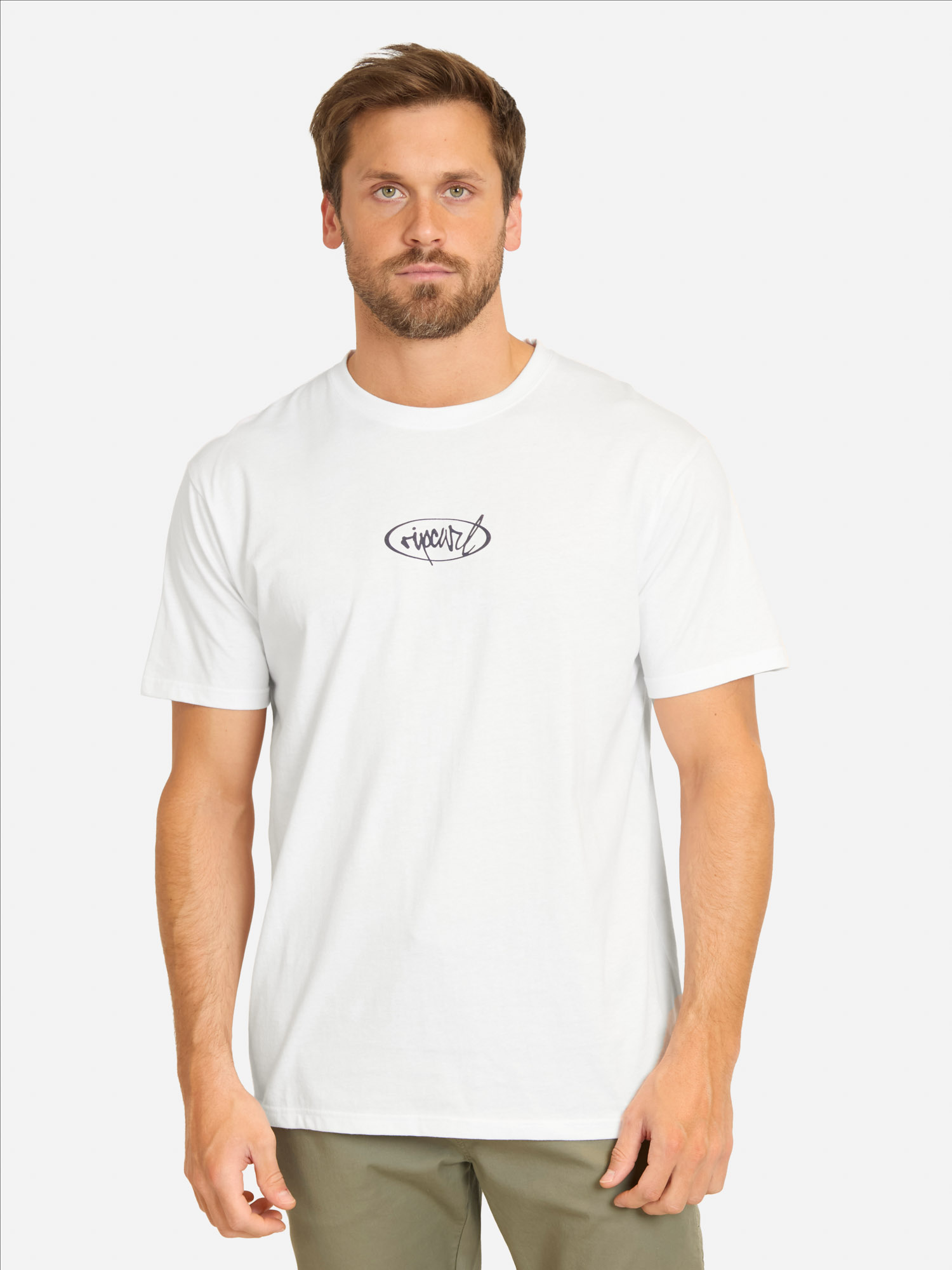 POLERA MC RIP SCRIPT EN COLOR BLANCO HOMBRE RIP CURL - 1