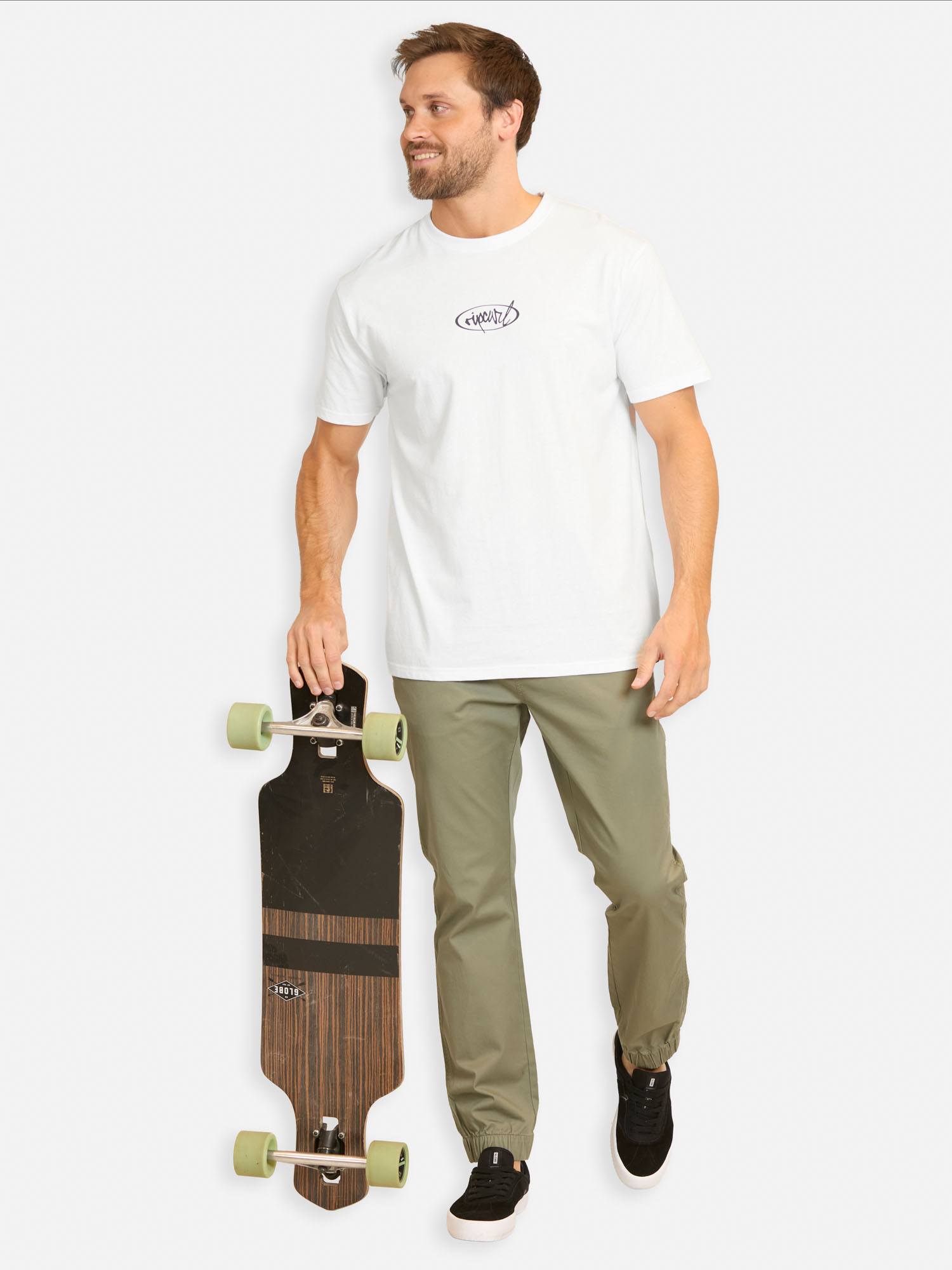 POLERA MC RIP SCRIPT EN COLOR BLANCO HOMBRE RIP CURL - 4