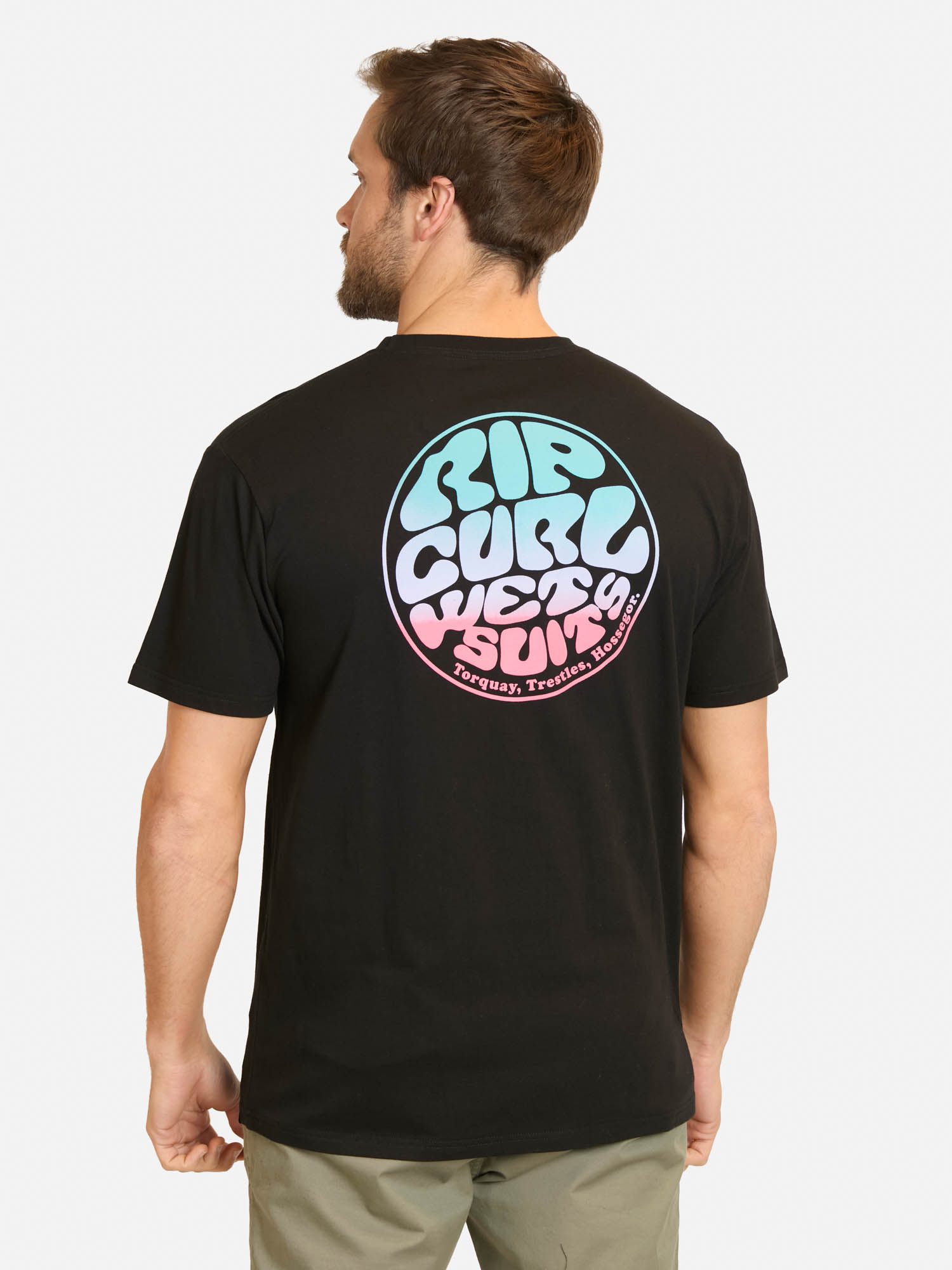 POLERA MC RUSH EN COLOR NEGRO HOMBRE RIP CURL - 2