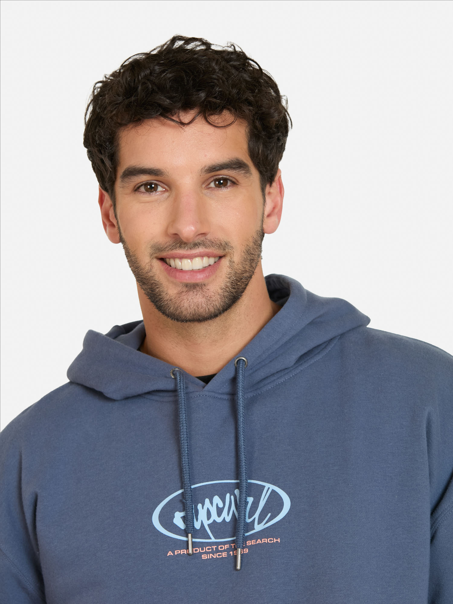 POLERON CANGURO BREAKER AZUL HOMBRE RIP CURL - 3