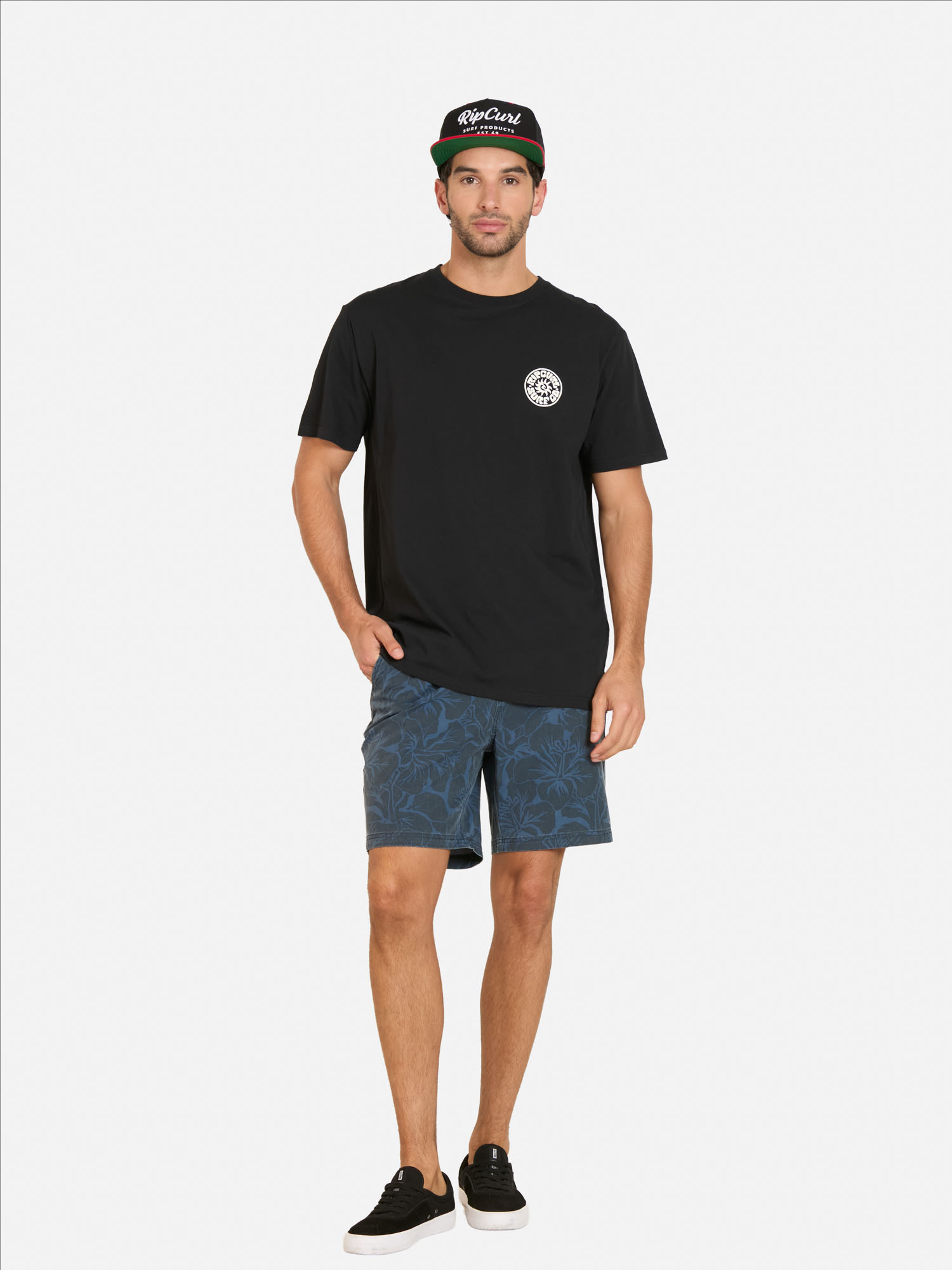 POLERA MC PACIFIC RINSE EN COLOR NEGRO HOMBRE RIP CURL - 4
