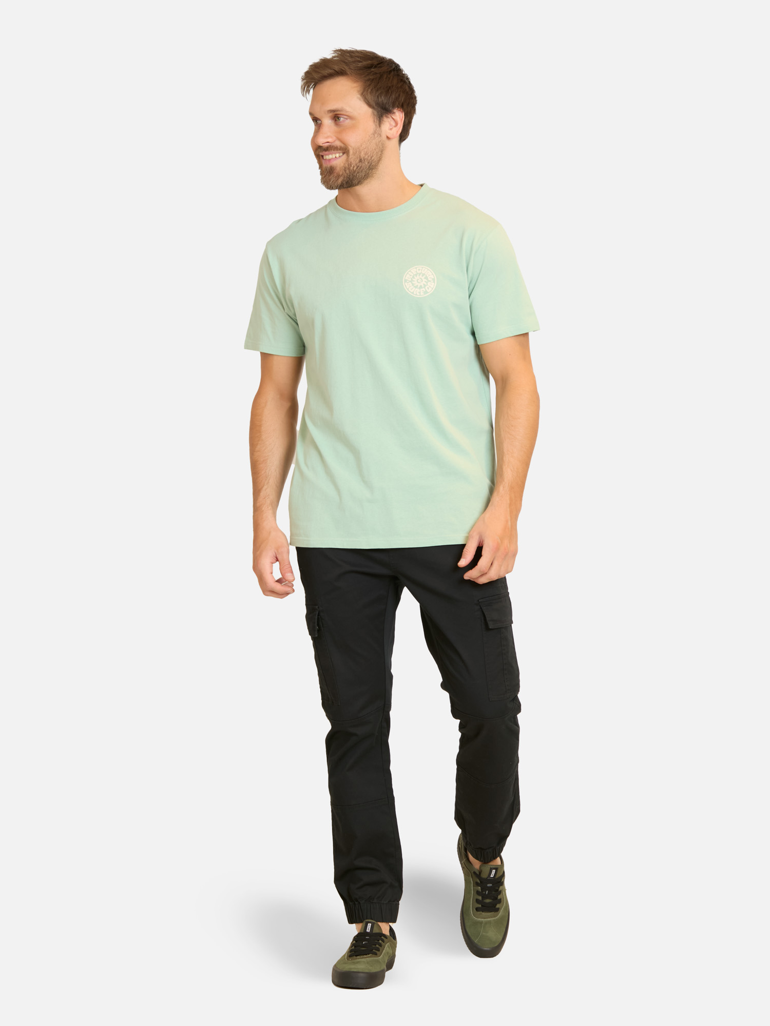 POLERA MC PACIFIC RINSE VERDE HOMBRE RIP CURL - 4