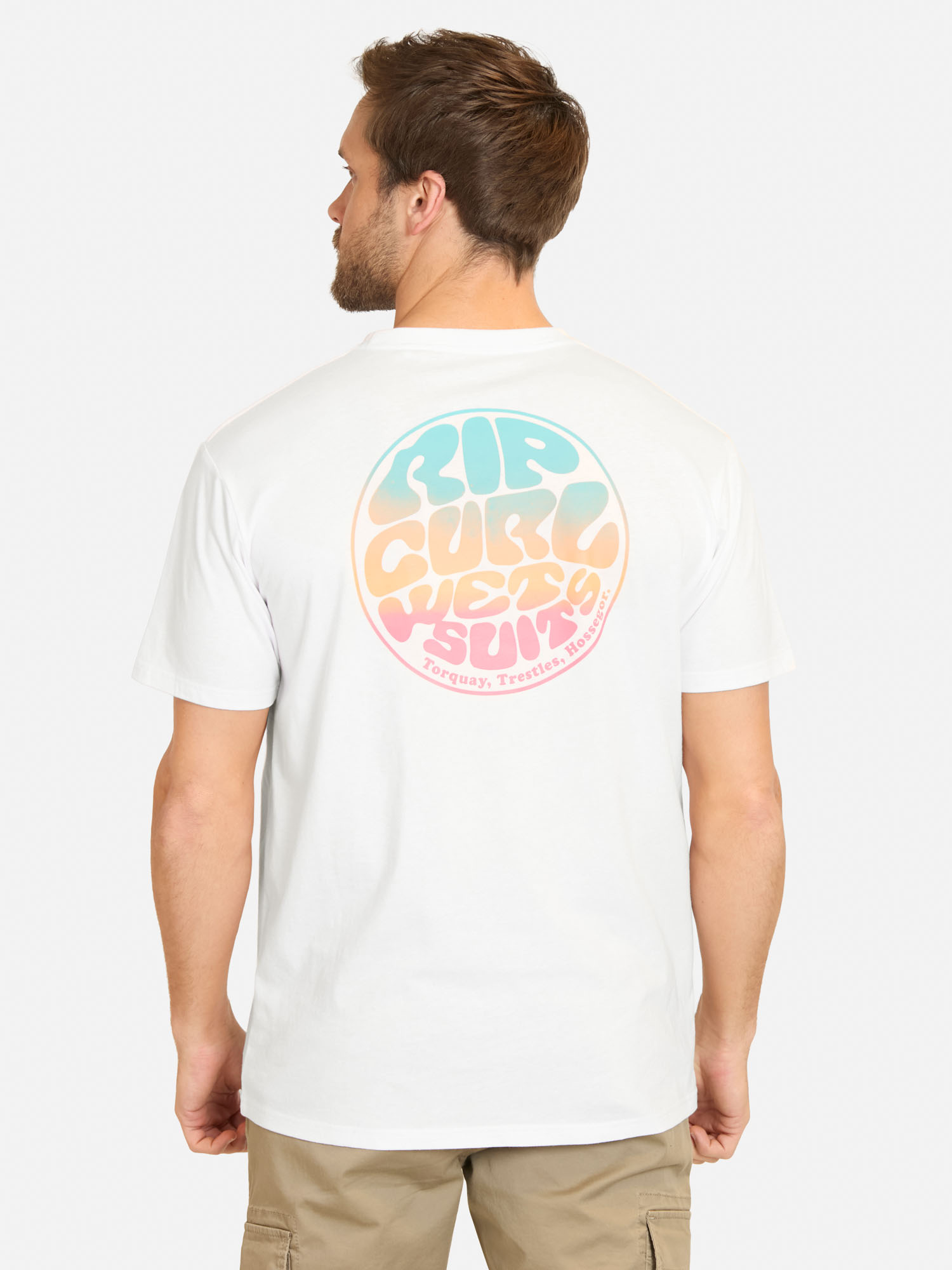 POLERA MC RUSH EN COLOR BLANCO HOMBRE RIP CURL - 2