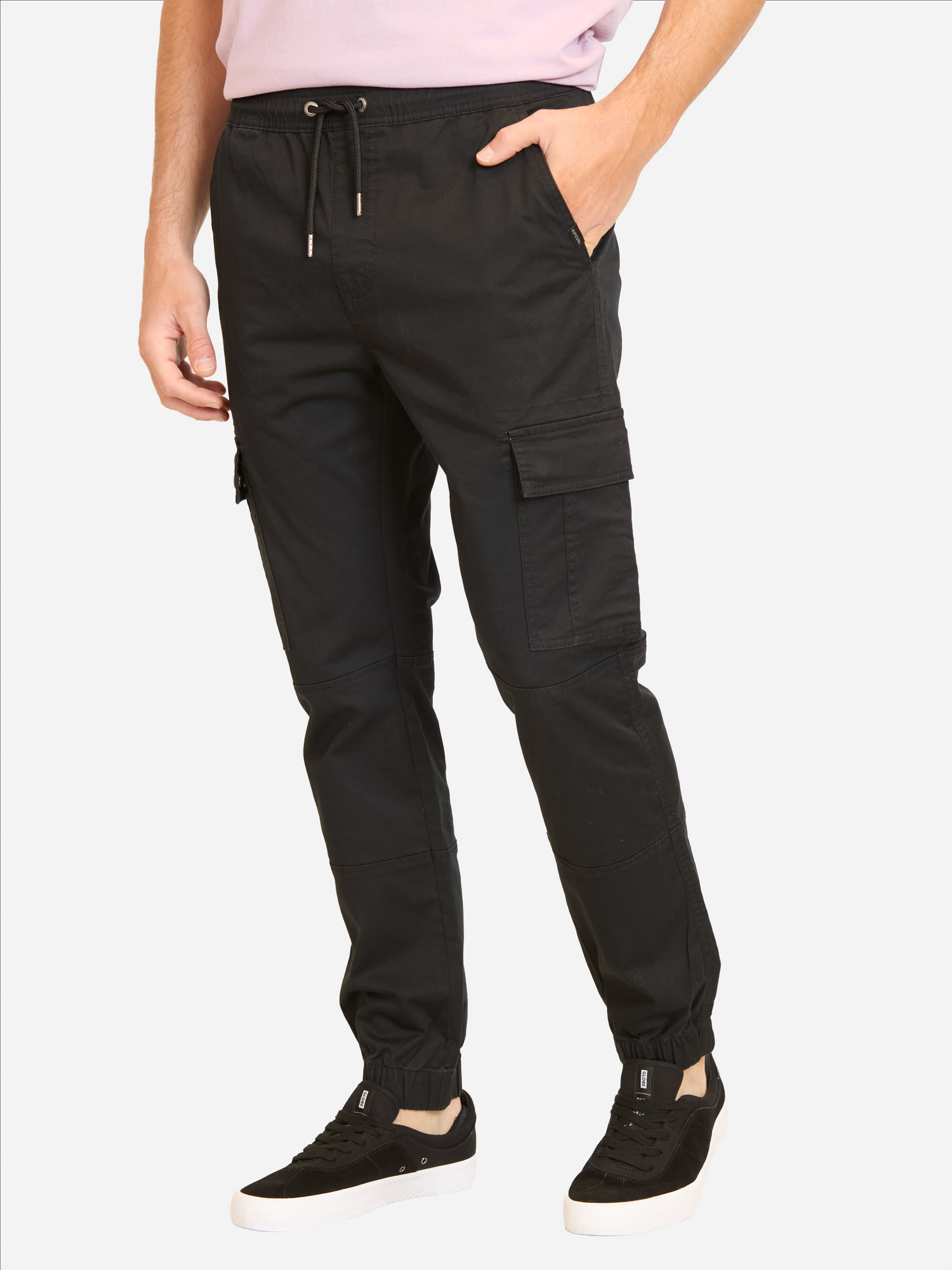 PANTALON JOGGER RC TROU CARGO NEGRO HOMBRE RIP CURL - 1