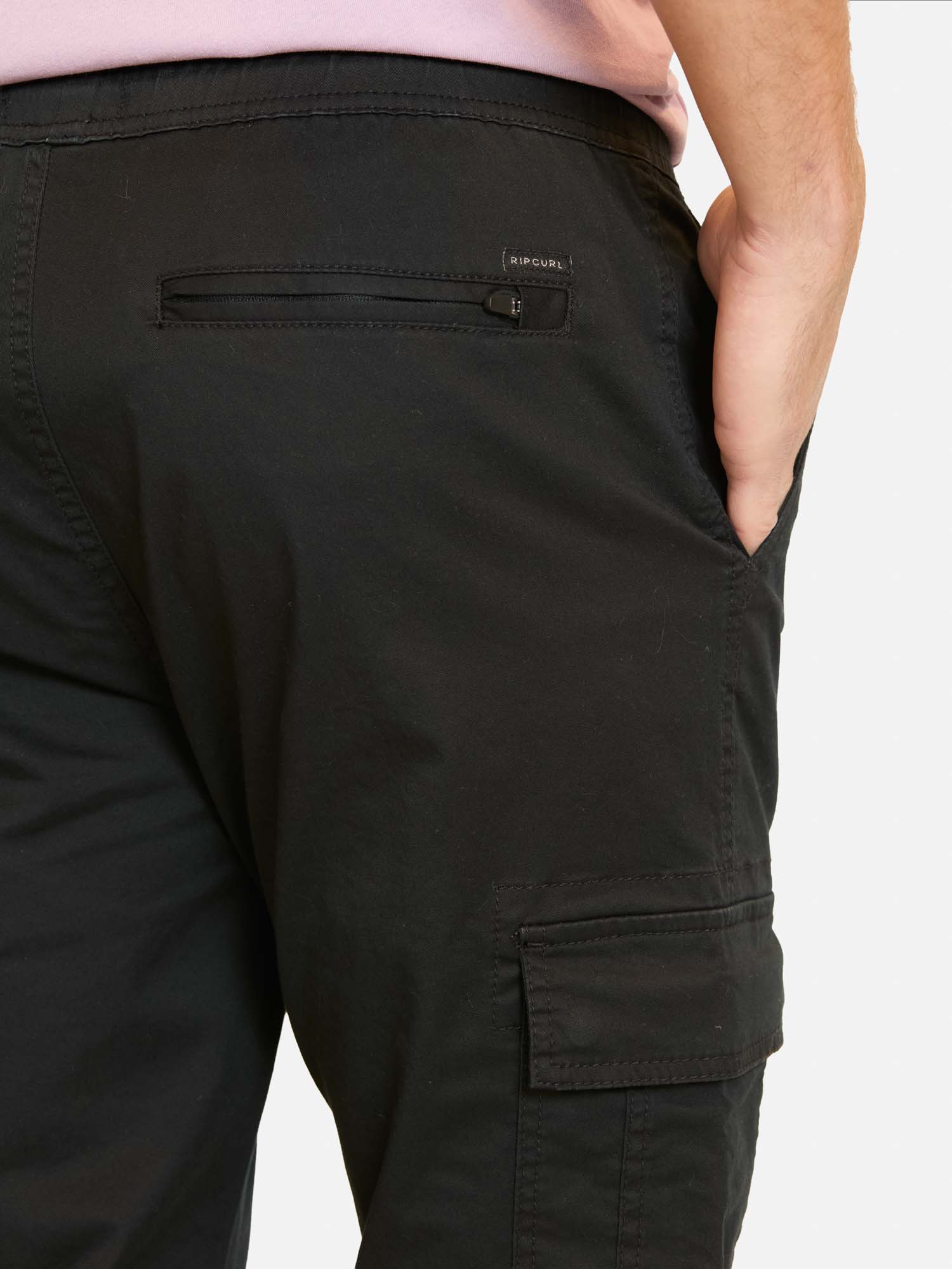 PANTALON JOGGER RC TROU CARGO NEGRO HOMBRE RIP CURL - 3