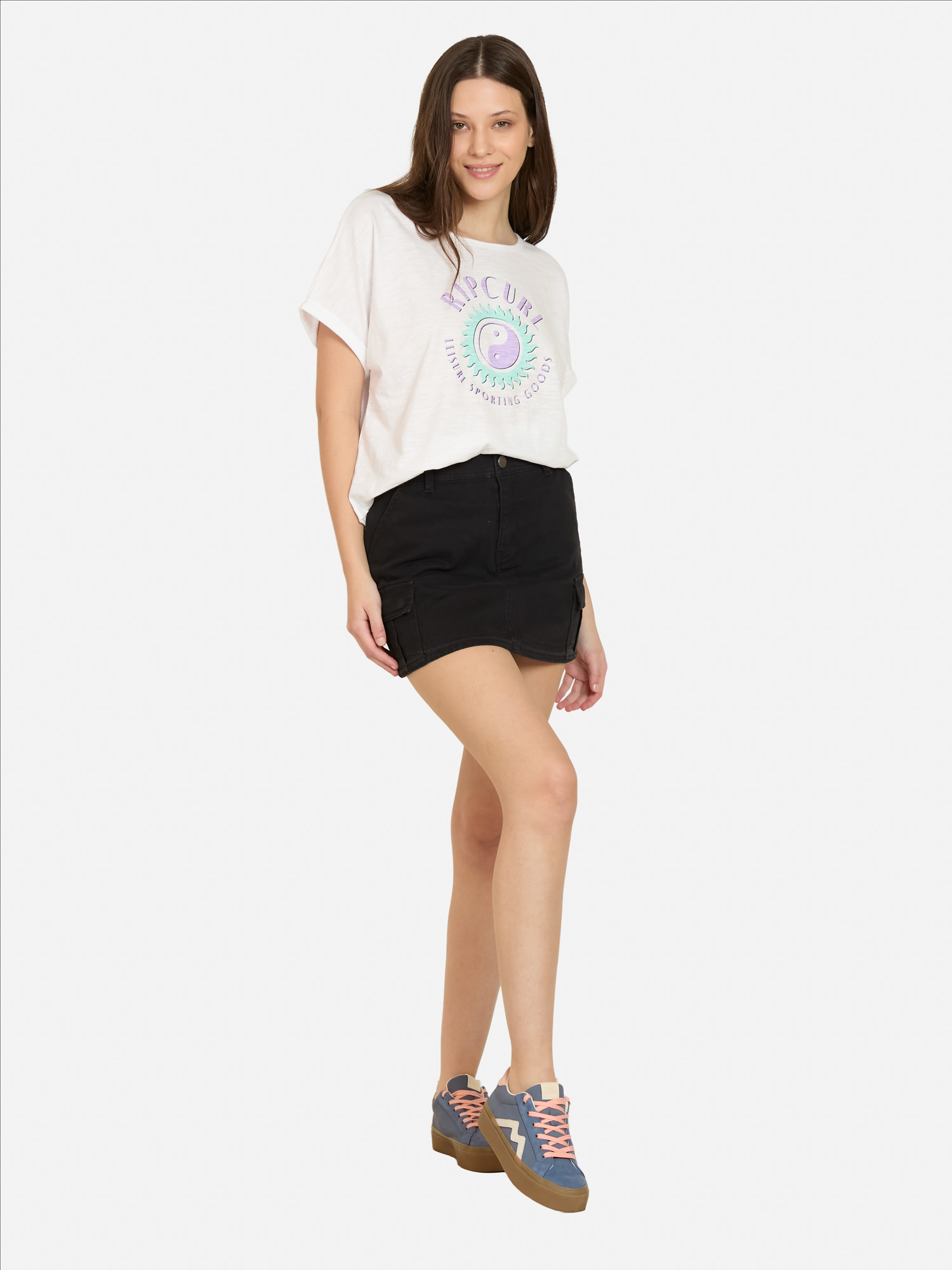 FALDA WAVE NEGRO MUJER RIP CURL - 4