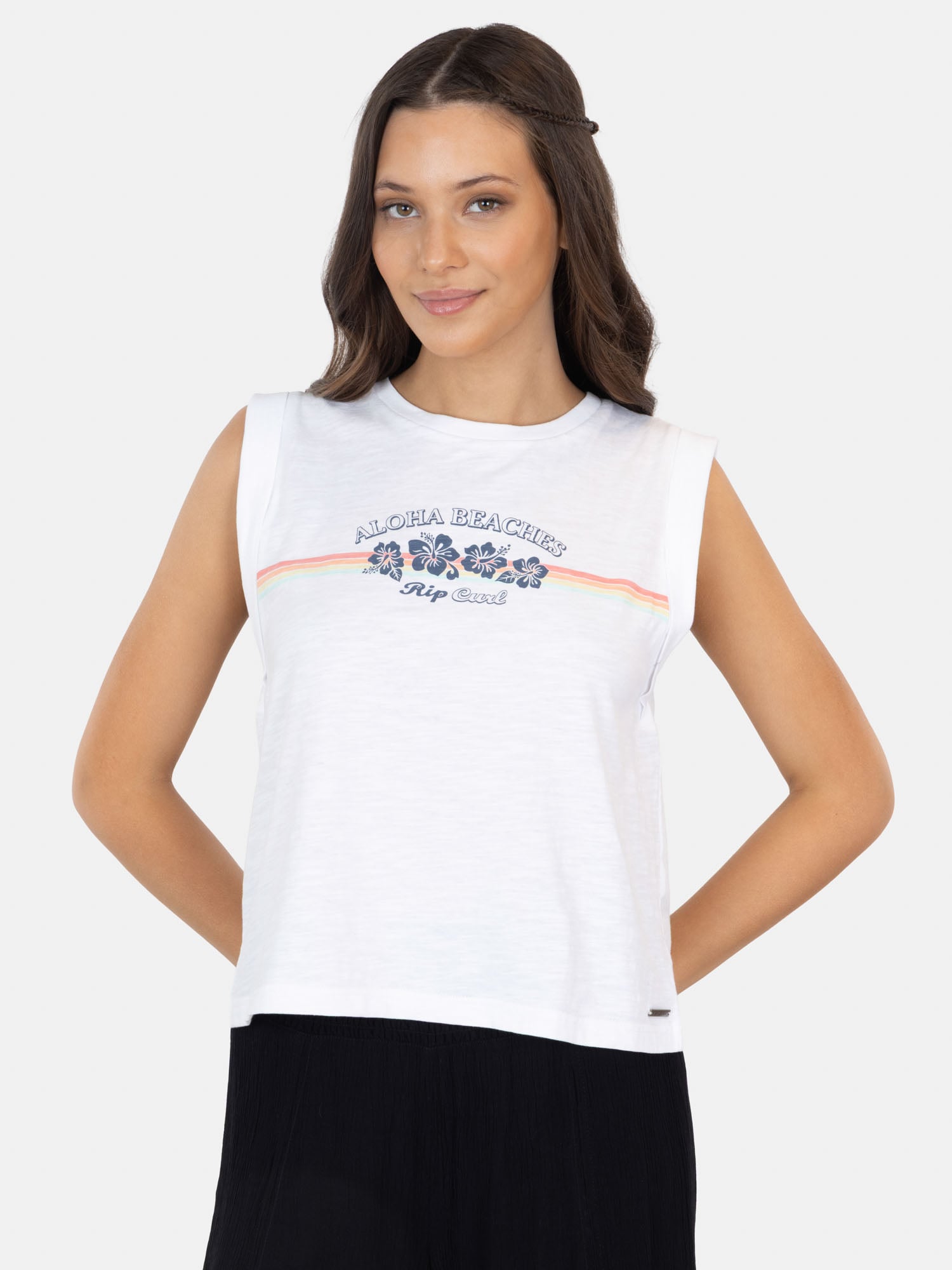 POLERA SM BOARDCREST BLANCO MUJER RIP CURL - 1