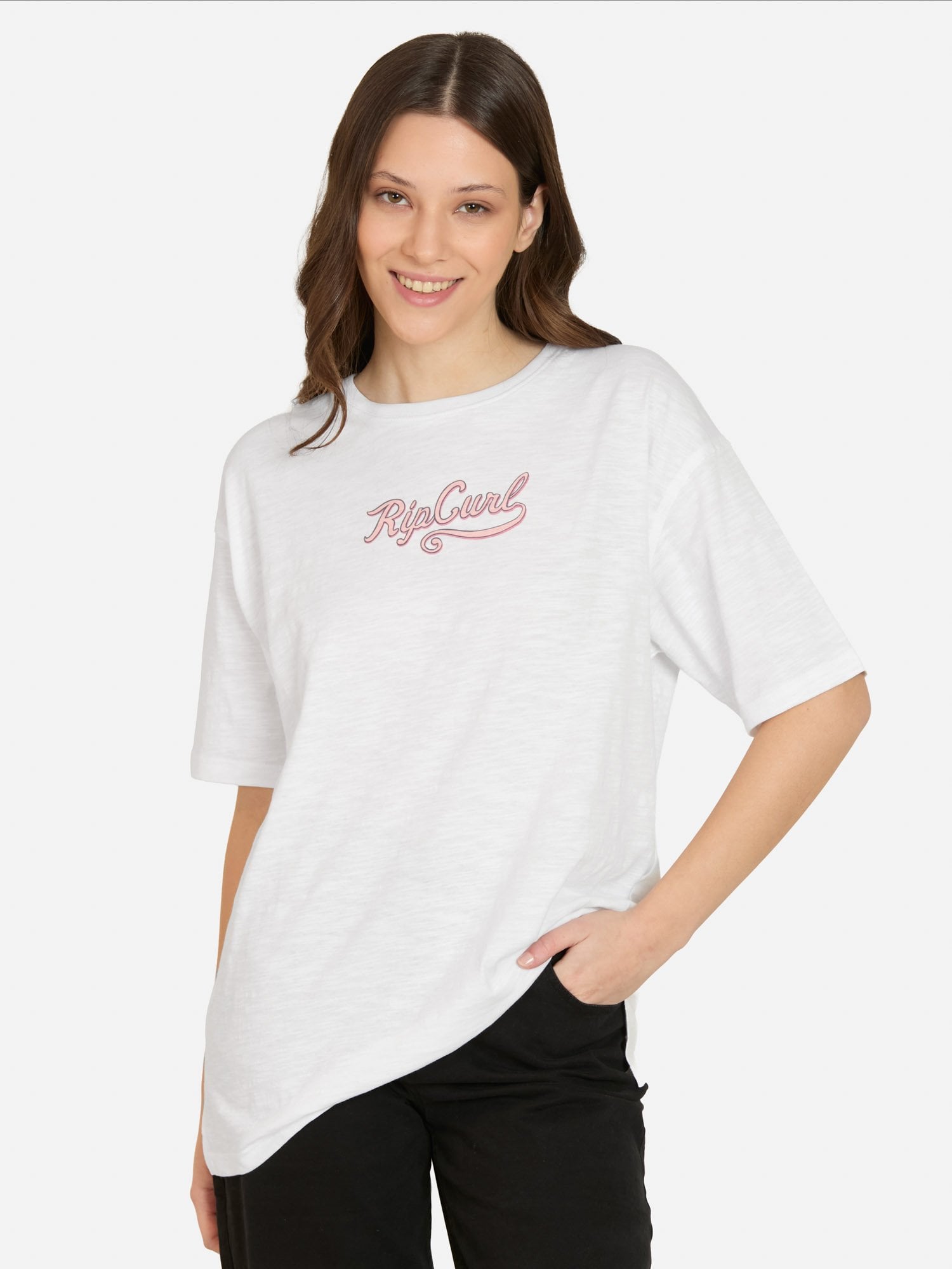 POLERA MC SALTMIND EN COLOR BLANCO MUJER RIP CURL - 1