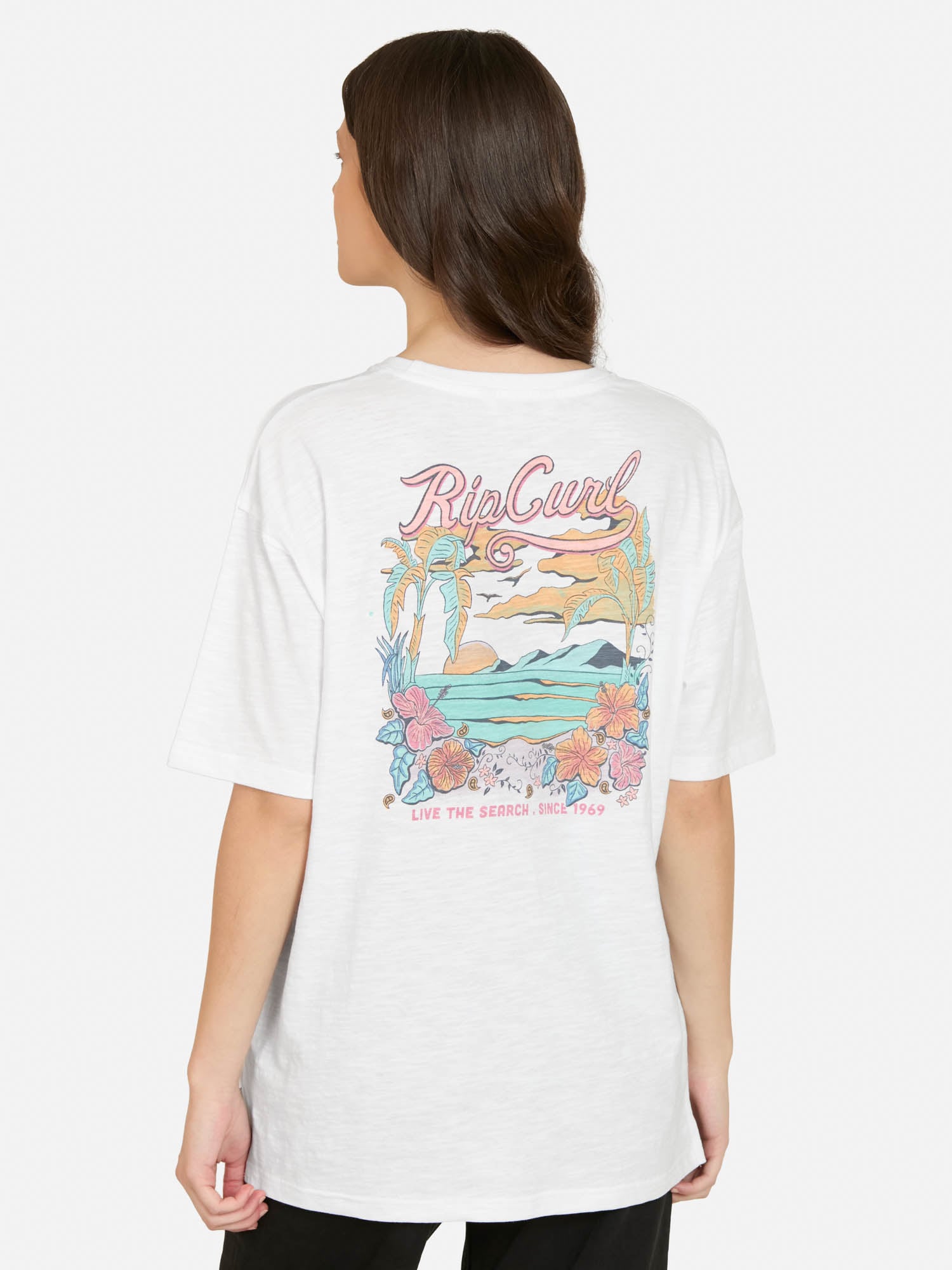 POLERA MC SALTMIND EN COLOR BLANCO MUJER RIP CURL - 2
