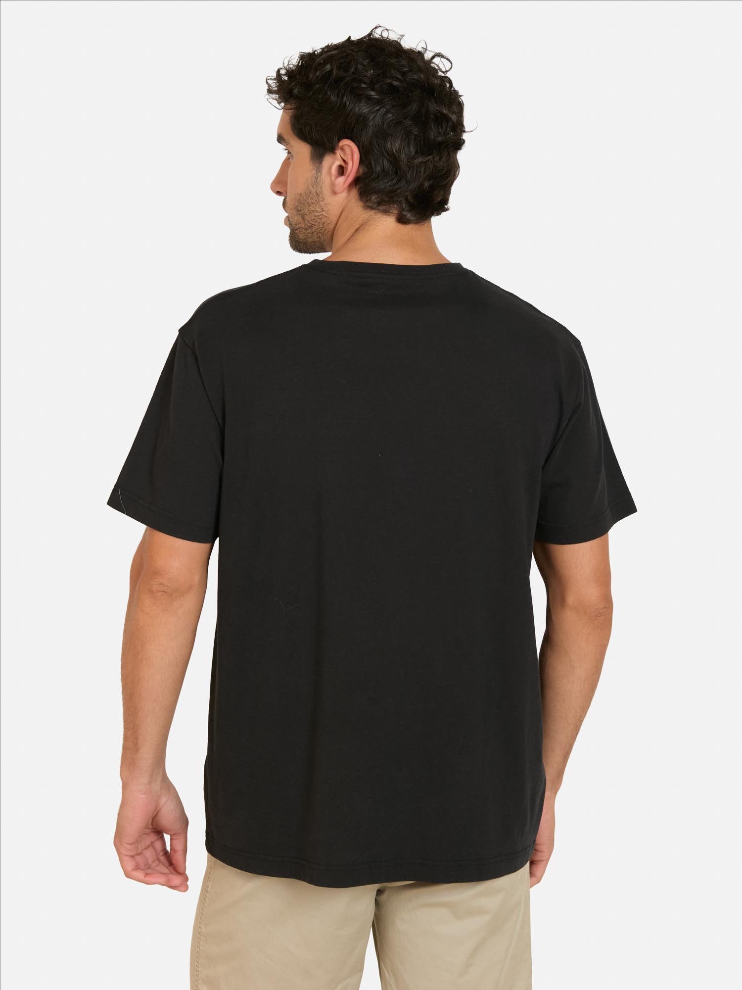 POLERA MC COASTLINE EN COLOR NEGRO HOMBRE RIP CURL - 2