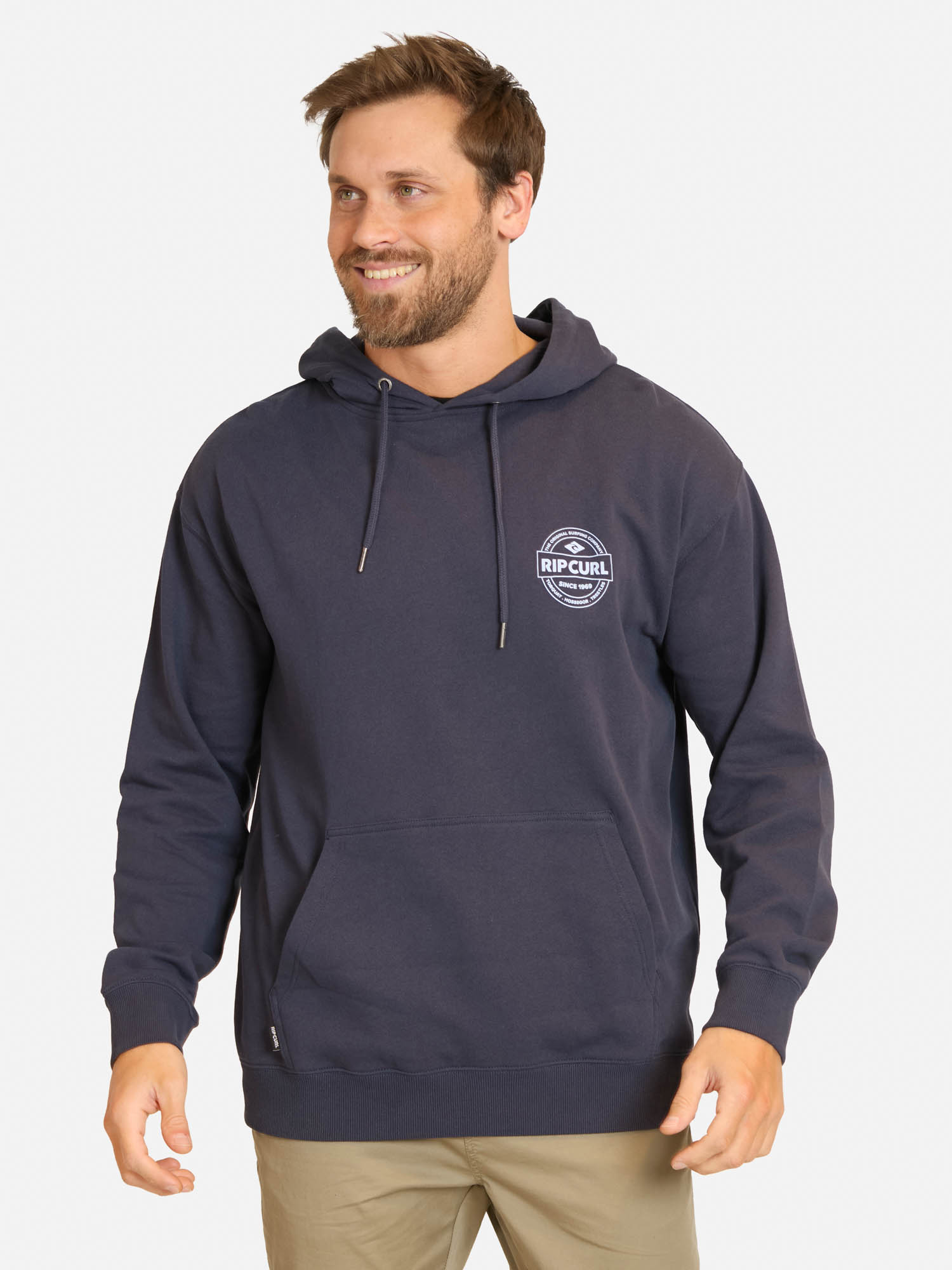 POLERON CANGURO BAY AZUL HOMBRE RIP CURL - 1