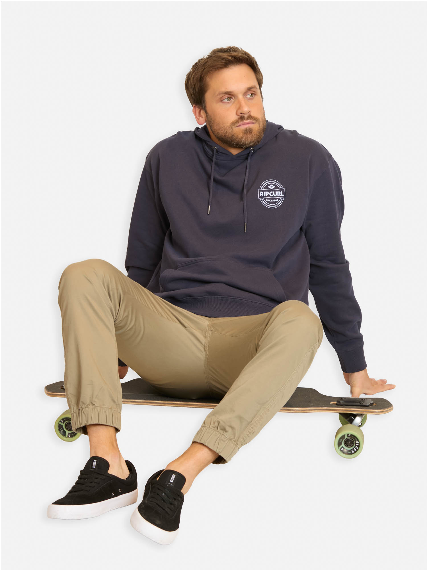 POLERON CANGURO BAY AZUL HOMBRE RIP CURL - 4