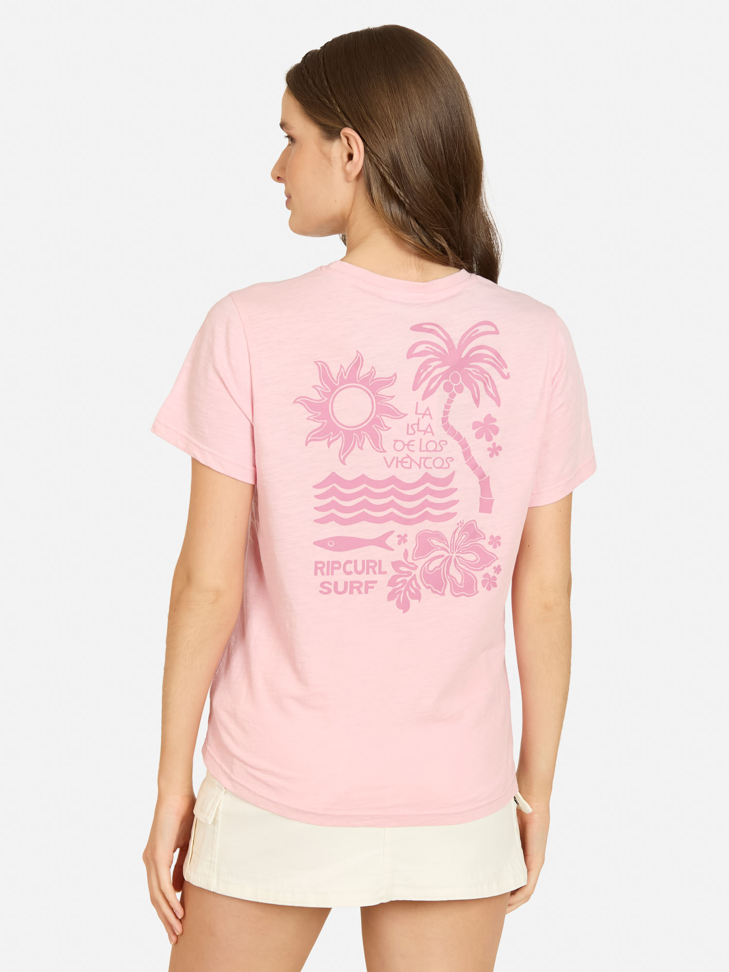 POLERA MC WINDZONE ROSADO MUJER RIP CURL - 2