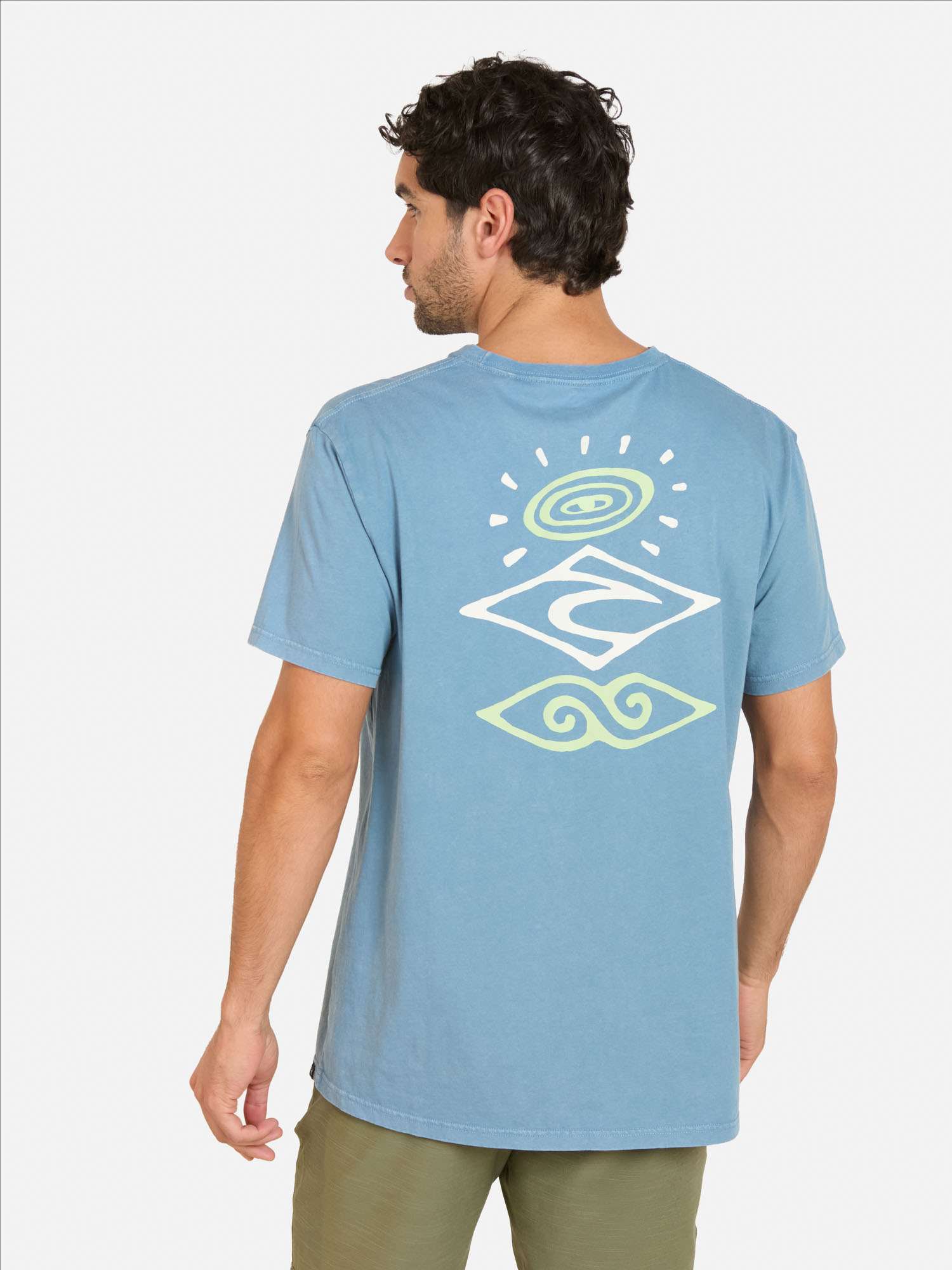 POLERA MC SURF AZUL HOMBRE RIP CURL - 2