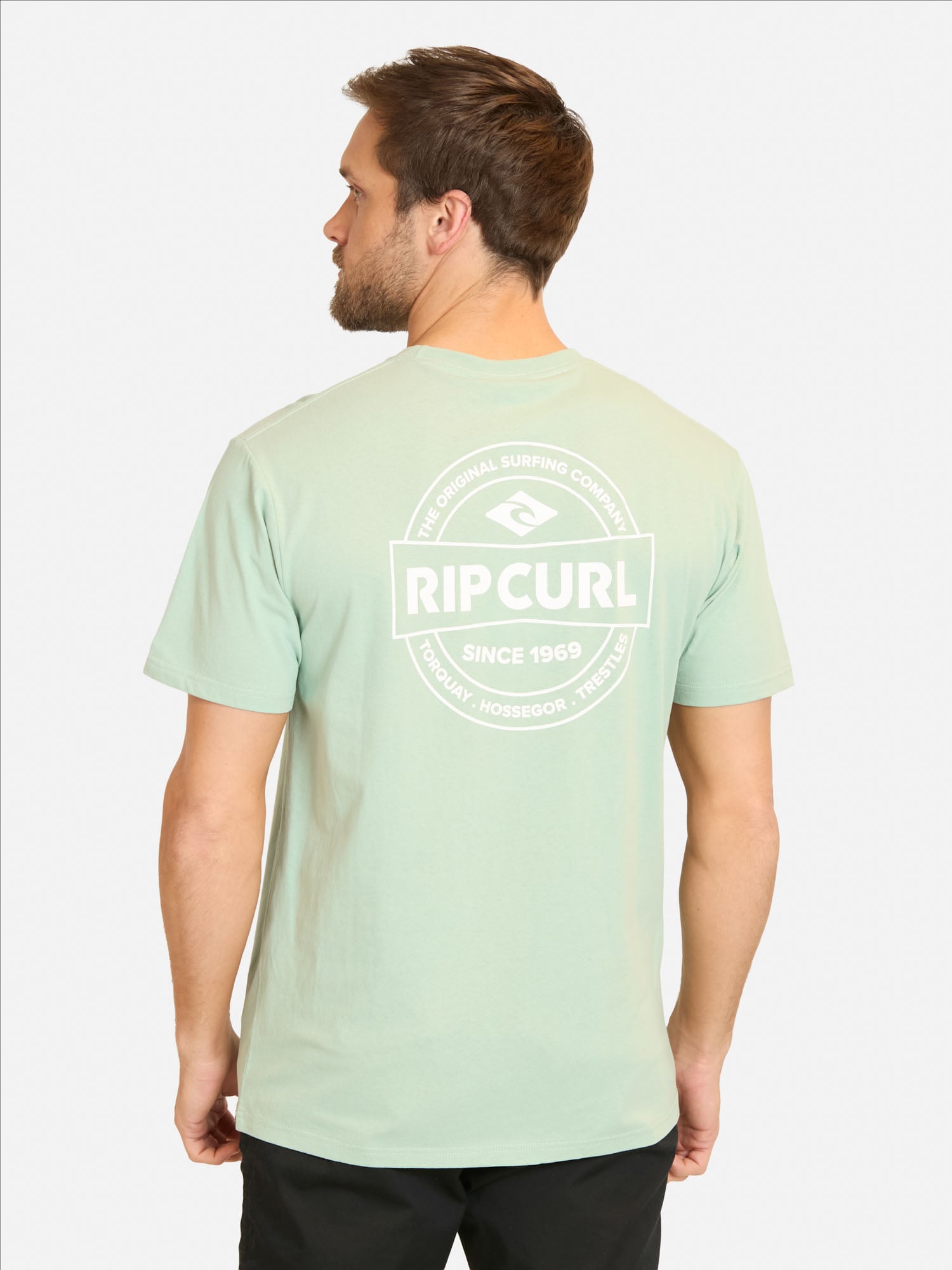 POLERA MC CREST VERDE HOMBRE RIP CURL - 2